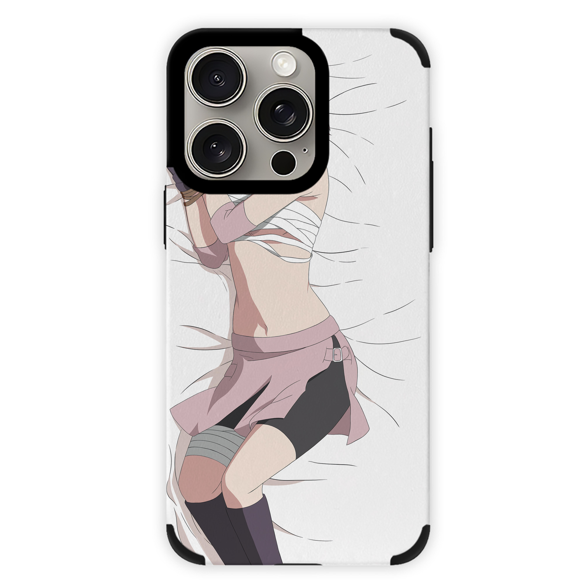 （画像用） NARUTO -ナルト- NARUTO -ナルト- 疾風伝 【iPhone15ProMax対応】 PUレザー スマホケース 耐衝撃＆黄変防止