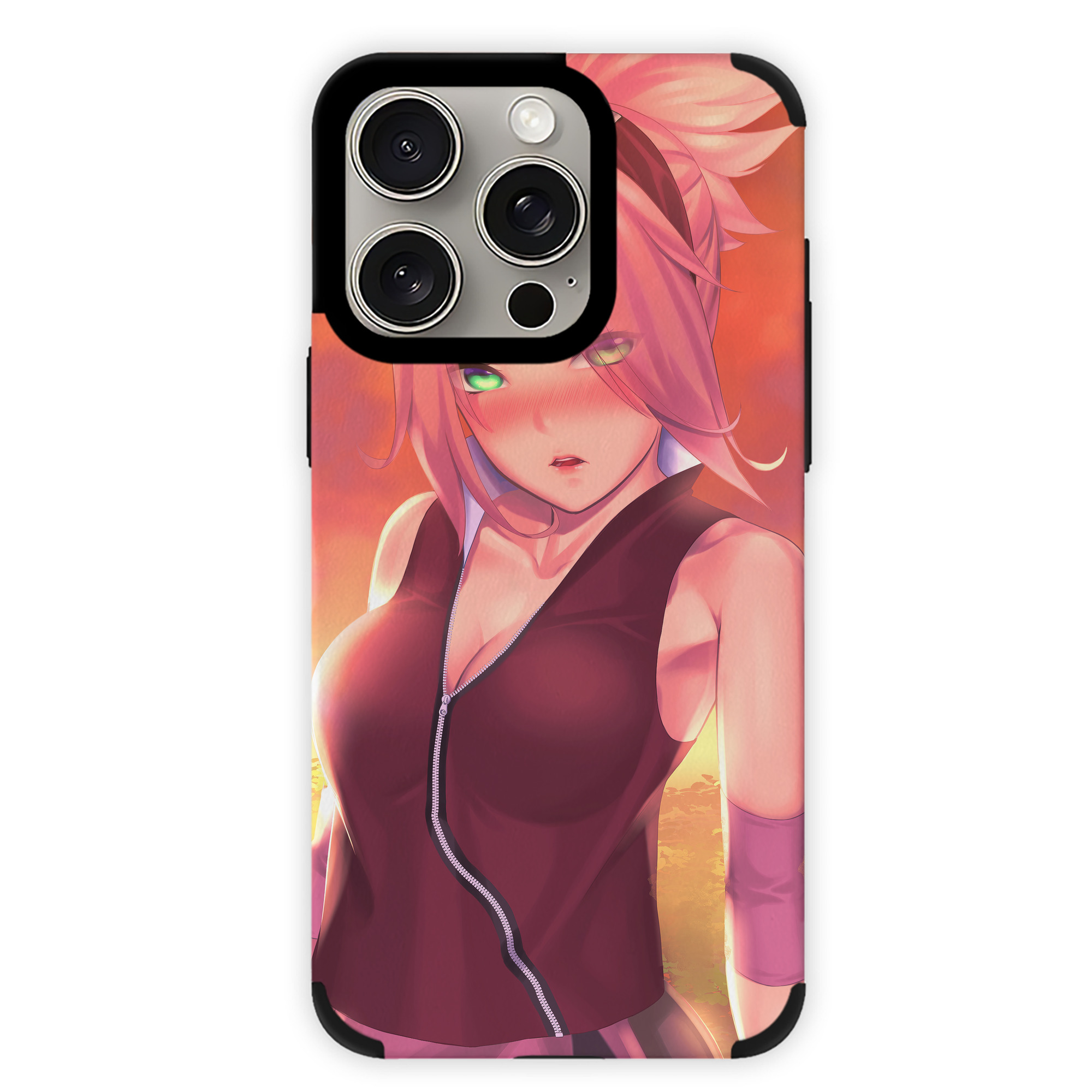 （画像用） NARUTO -ナルト- NARUTO -ナルト- 疾風伝 【iPhone15ProMax対応】 PUレザー スマホケース 耐衝撃＆黄変防止