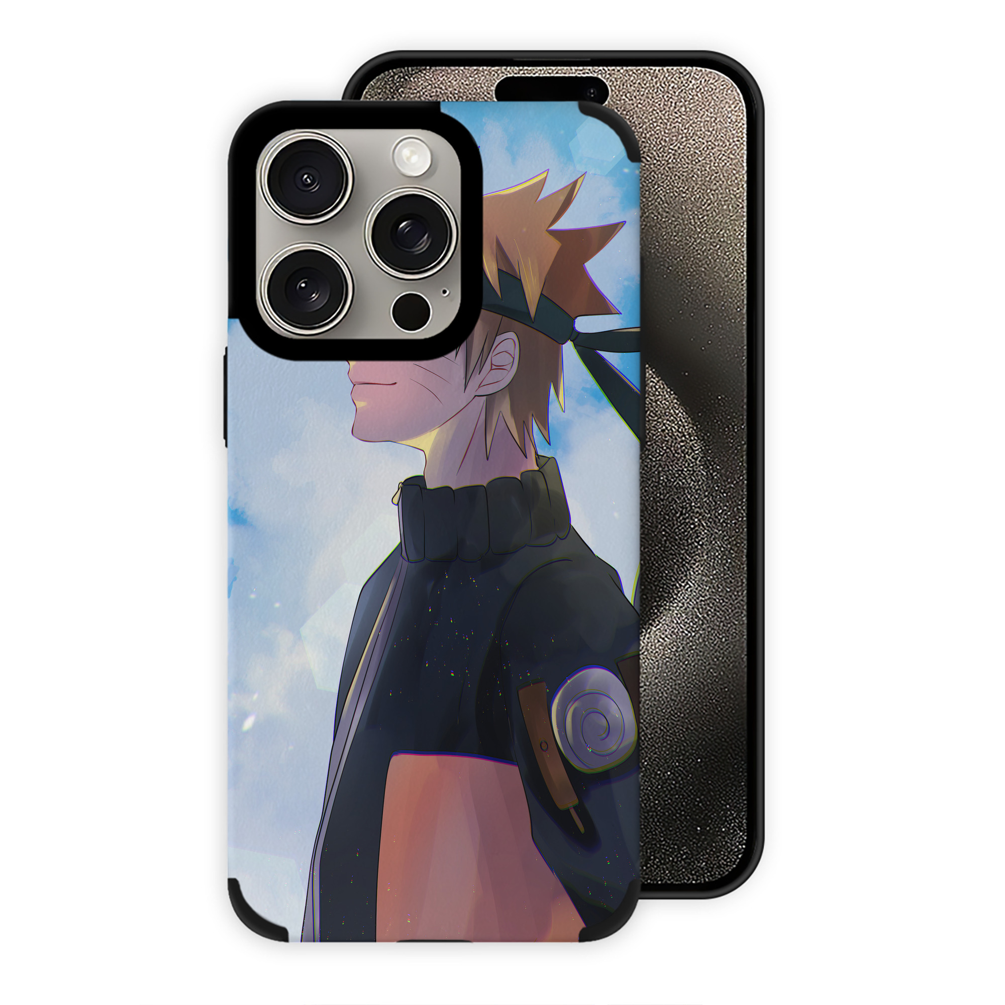 （画像用） NARUTO -ナルト- NARUTO -ナルト- 疾風伝 【iPhone15ProMax対応】 PUレザー スマホケース 耐衝撃＆黄変防止