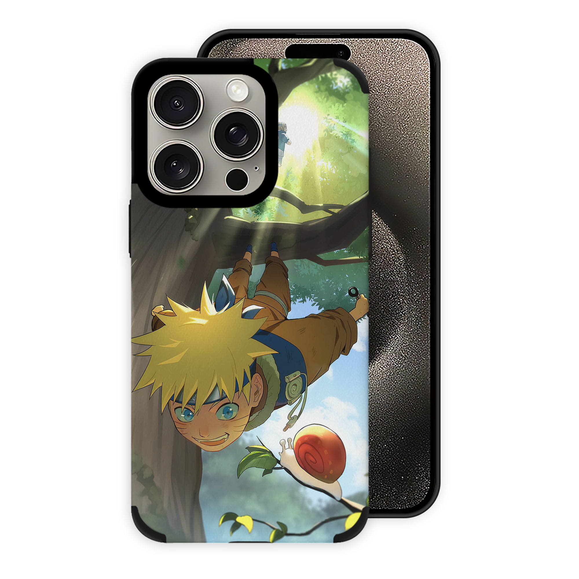 （画像用） NARUTO -ナルト- NARUTO -ナルト- 疾風伝 【iPhone15ProMax対応】 PUレザー スマホケース 耐衝撃＆黄変防止