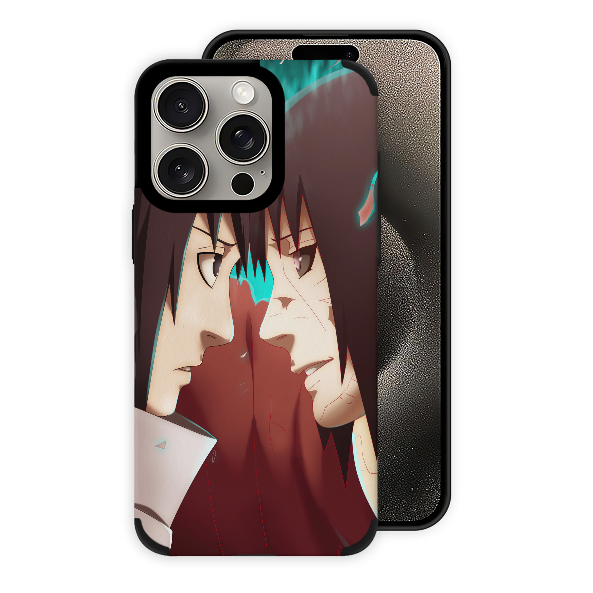 （画像用） NARUTO -ナルト- NARUTO -ナルト- 疾風伝 【iPhone15ProMax対応】 PUレザー スマホケース 耐衝撃＆黄変防止