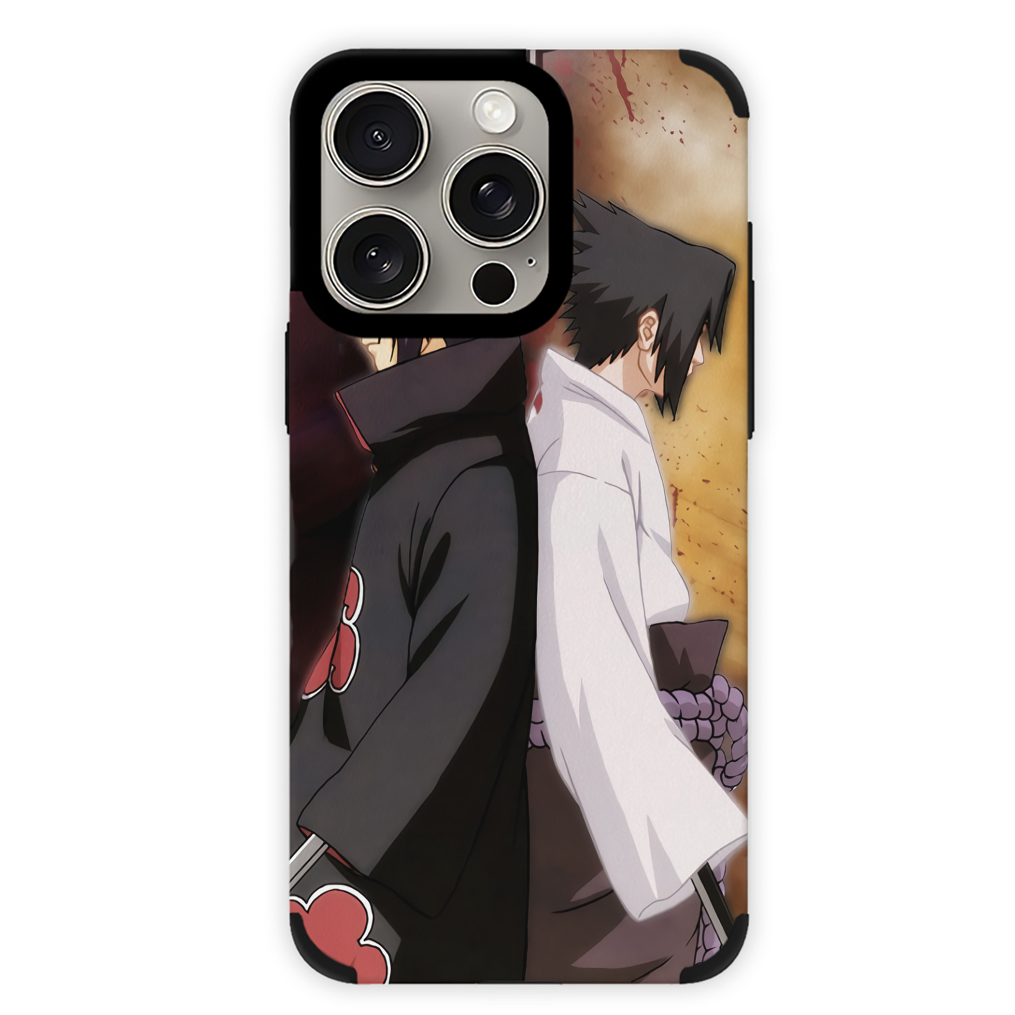 （画像用） NARUTO -ナルト- NARUTO -ナルト- 疾風伝 【iPhone15ProMax対応】 PUレザー スマホケース 耐衝撃＆黄変防止