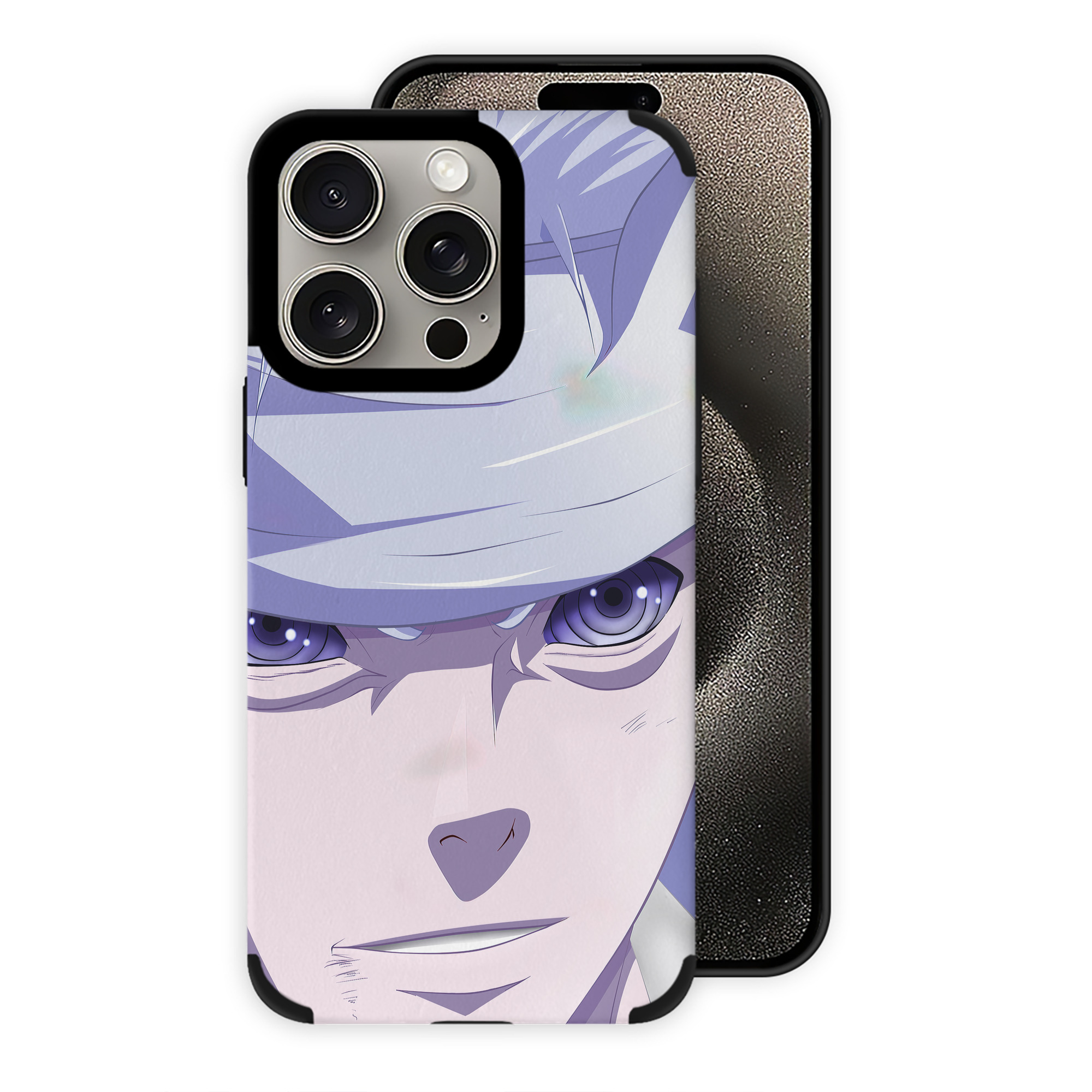 （画像用） NARUTO -ナルト- NARUTO -ナルト- 疾風伝 【iPhone15ProMax対応】 PUレザー スマホケース 耐衝撃＆黄変防止