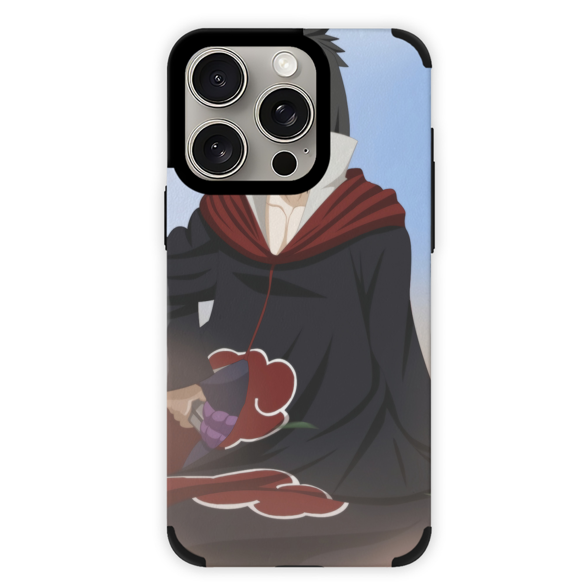 （画像用） NARUTO -ナルト- NARUTO -ナルト- 疾風伝 【iPhone15ProMax対応】 PUレザー スマホケース 耐衝撃＆黄変防止
