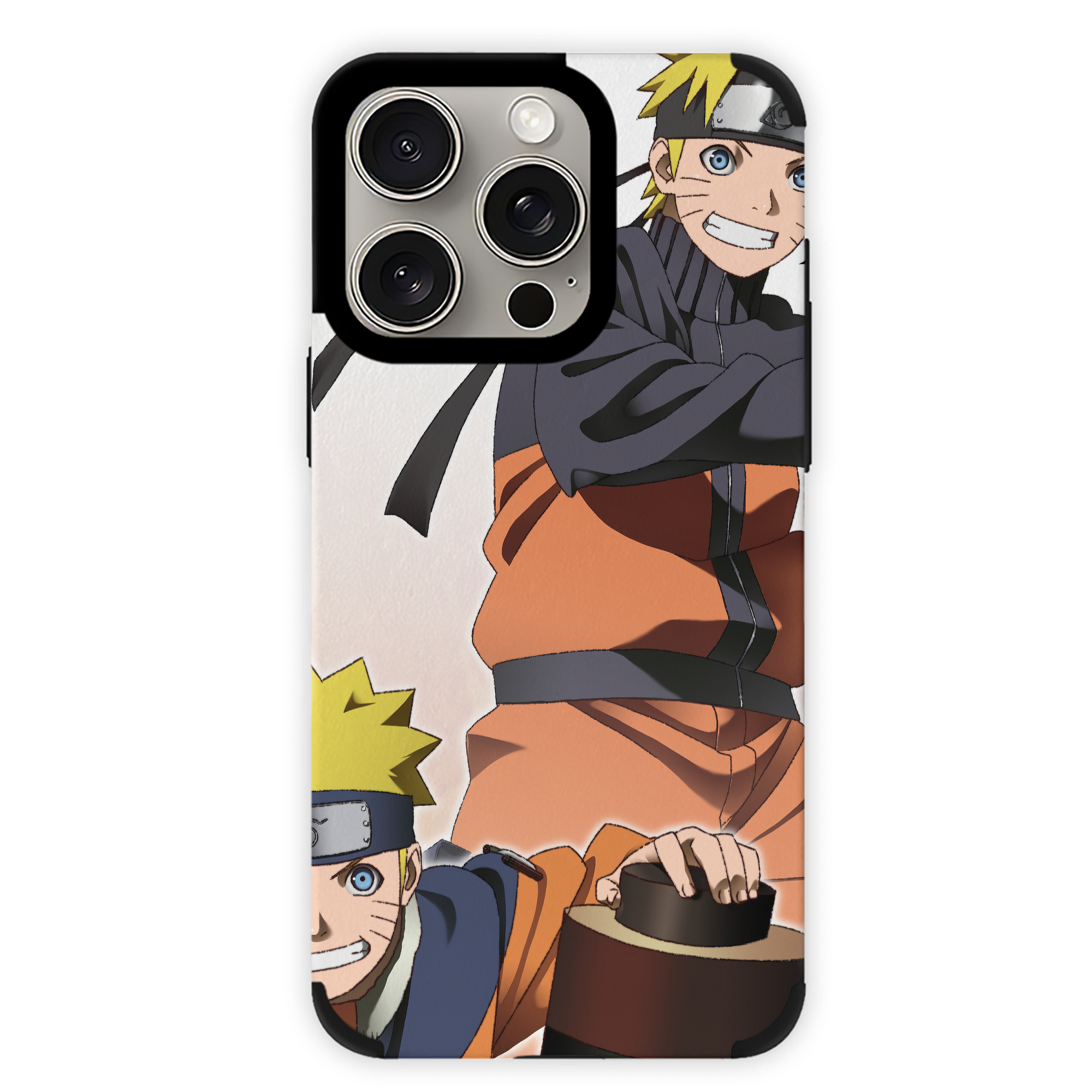 （画像用） NARUTO -ナルト- NARUTO -ナルト- 疾風伝 【iPhone15ProMax対応】 PUレザー スマホケース 耐衝撃＆黄変防止