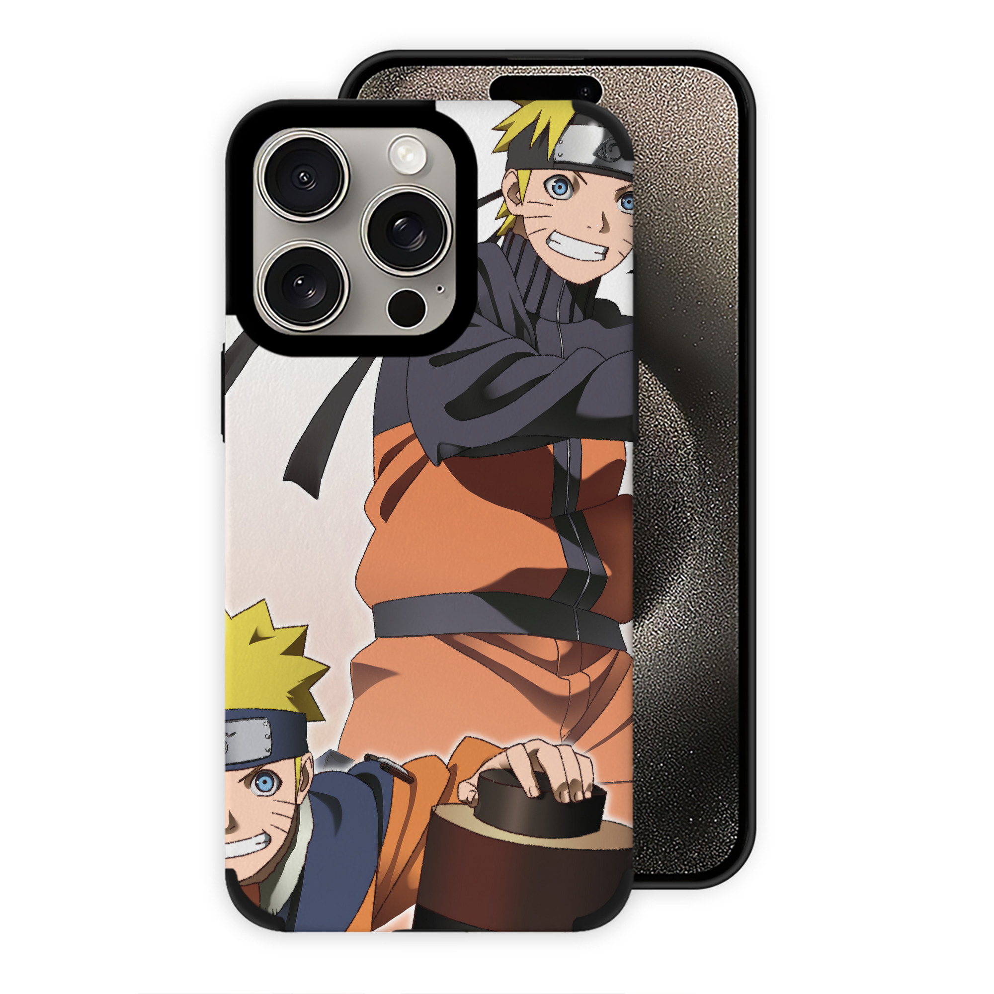 （画像用） NARUTO -ナルト- NARUTO -ナルト- 疾風伝 【iPhone15ProMax対応】 PUレザー スマホケース 耐衝撃＆黄変防止