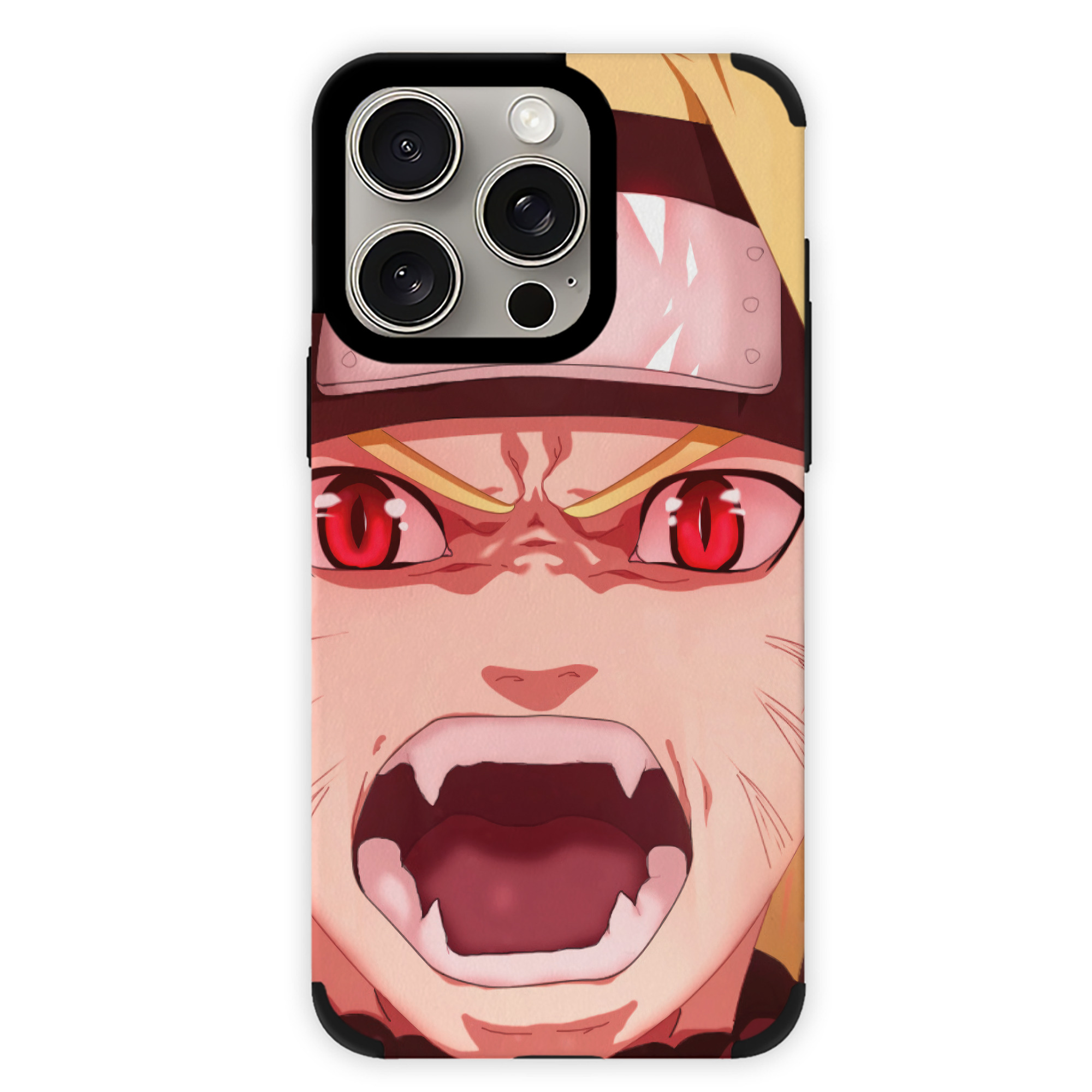 （画像用） NARUTO -ナルト- NARUTO -ナルト- 疾風伝 【iPhone15ProMax対応】 PUレザー スマホケース 耐衝撃＆黄変防止
