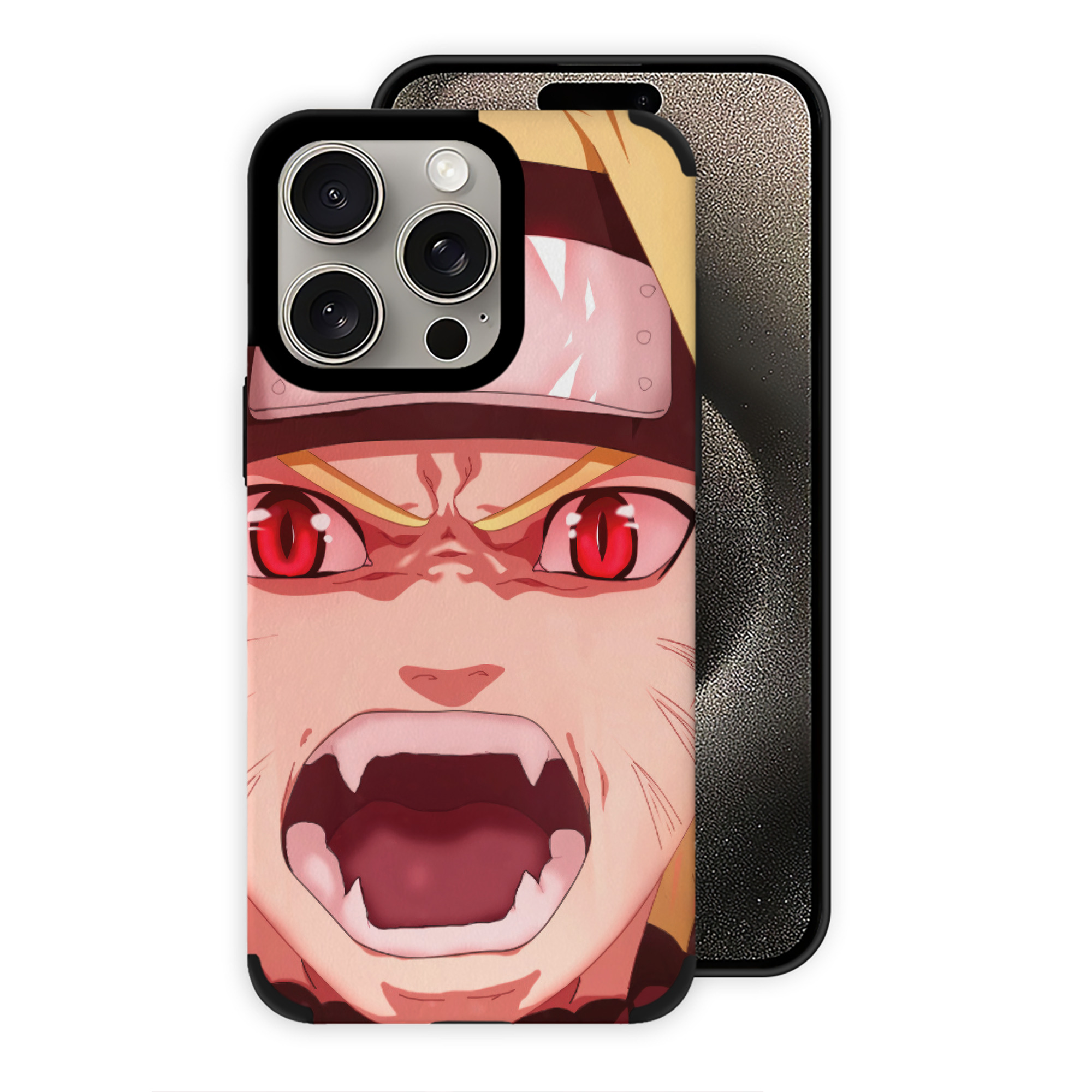 （画像用） NARUTO -ナルト- NARUTO -ナルト- 疾風伝 【iPhone15ProMax対応】 PUレザー スマホケース 耐衝撃＆黄変防止