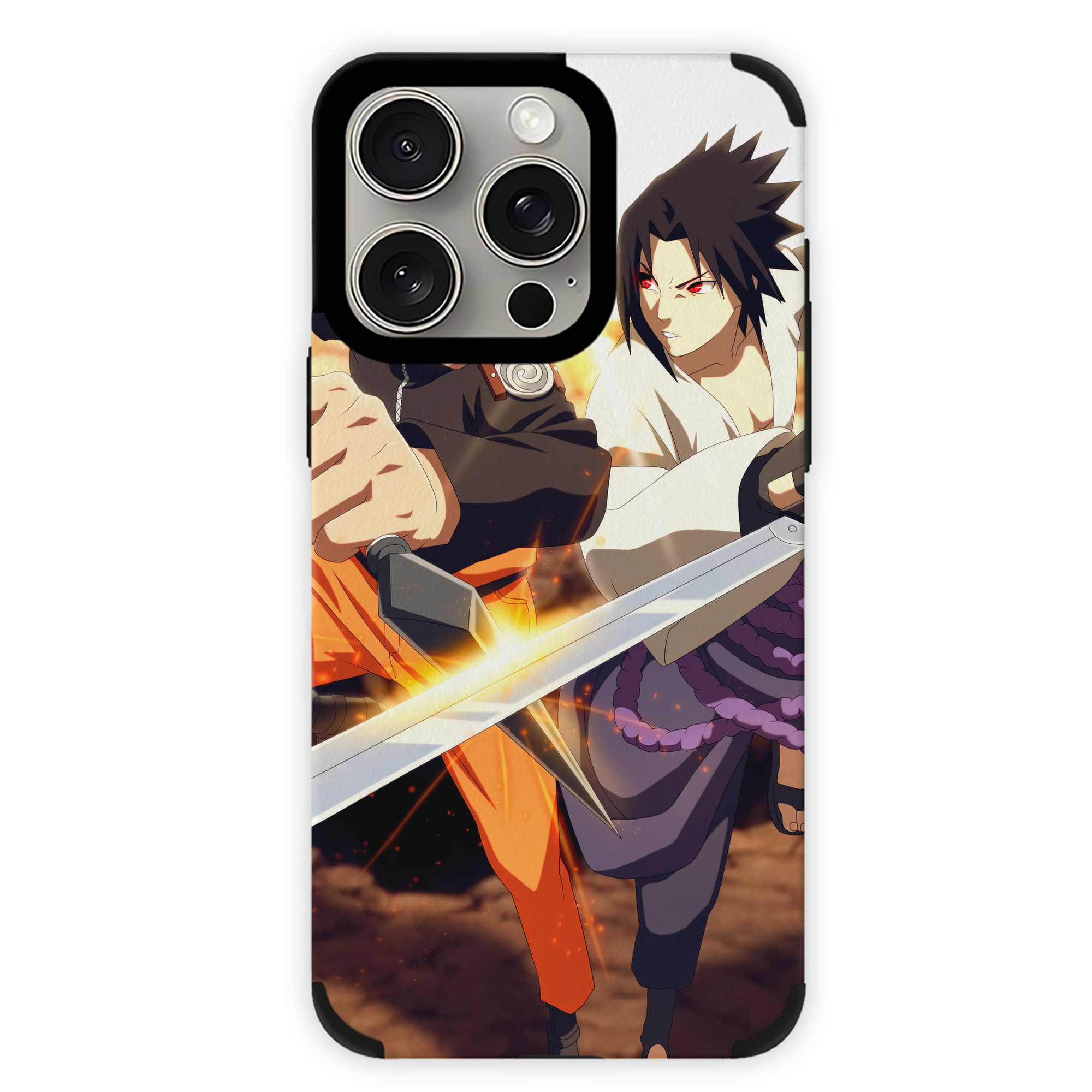 （画像用） NARUTO -ナルト- NARUTO -ナルト- 疾風伝 【iPhone15ProMax対応】 PUレザー スマホケース 耐衝撃＆黄変防止