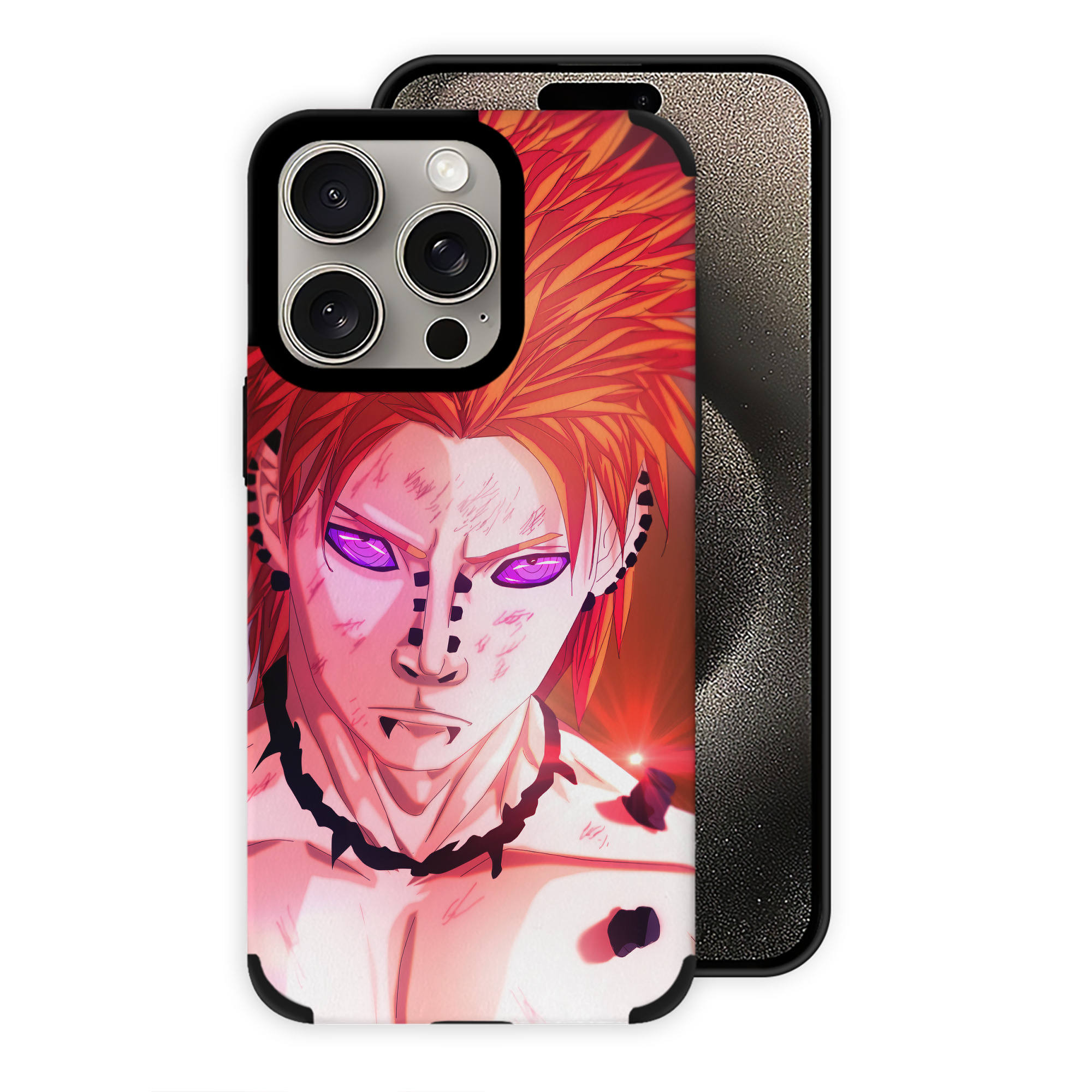 （画像用） NARUTO -ナルト- NARUTO -ナルト- 疾風伝 【iPhone15ProMax対応】 PUレザー スマホケース 耐衝撃＆黄変防止