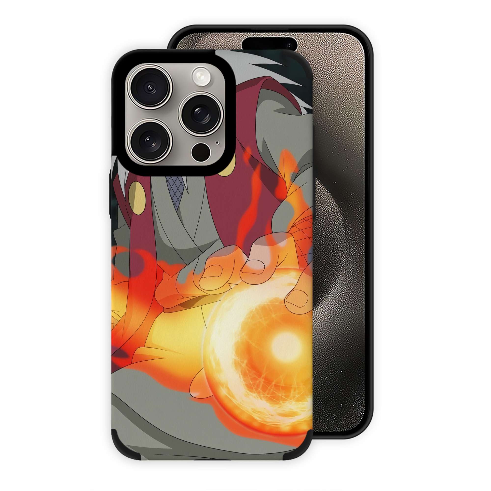 （画像用） NARUTO -ナルト- NARUTO -ナルト- 疾風伝 【iPhone15ProMax対応】 PUレザー スマホケース 耐衝撃＆黄変防止