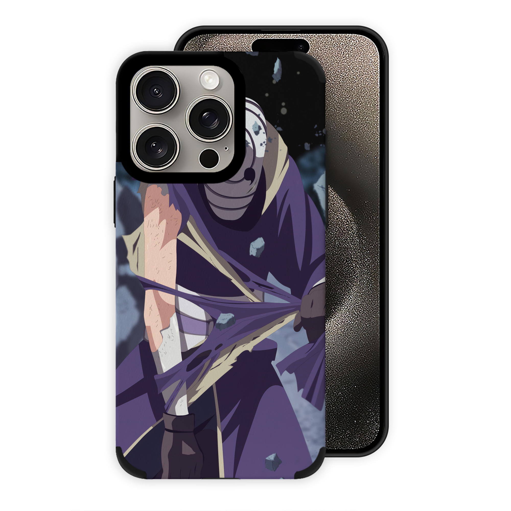 （画像用） NARUTO -ナルト- NARUTO -ナルト- 疾風伝 【iPhone15ProMax対応】 PUレザー スマホケース 耐衝撃＆黄変防止