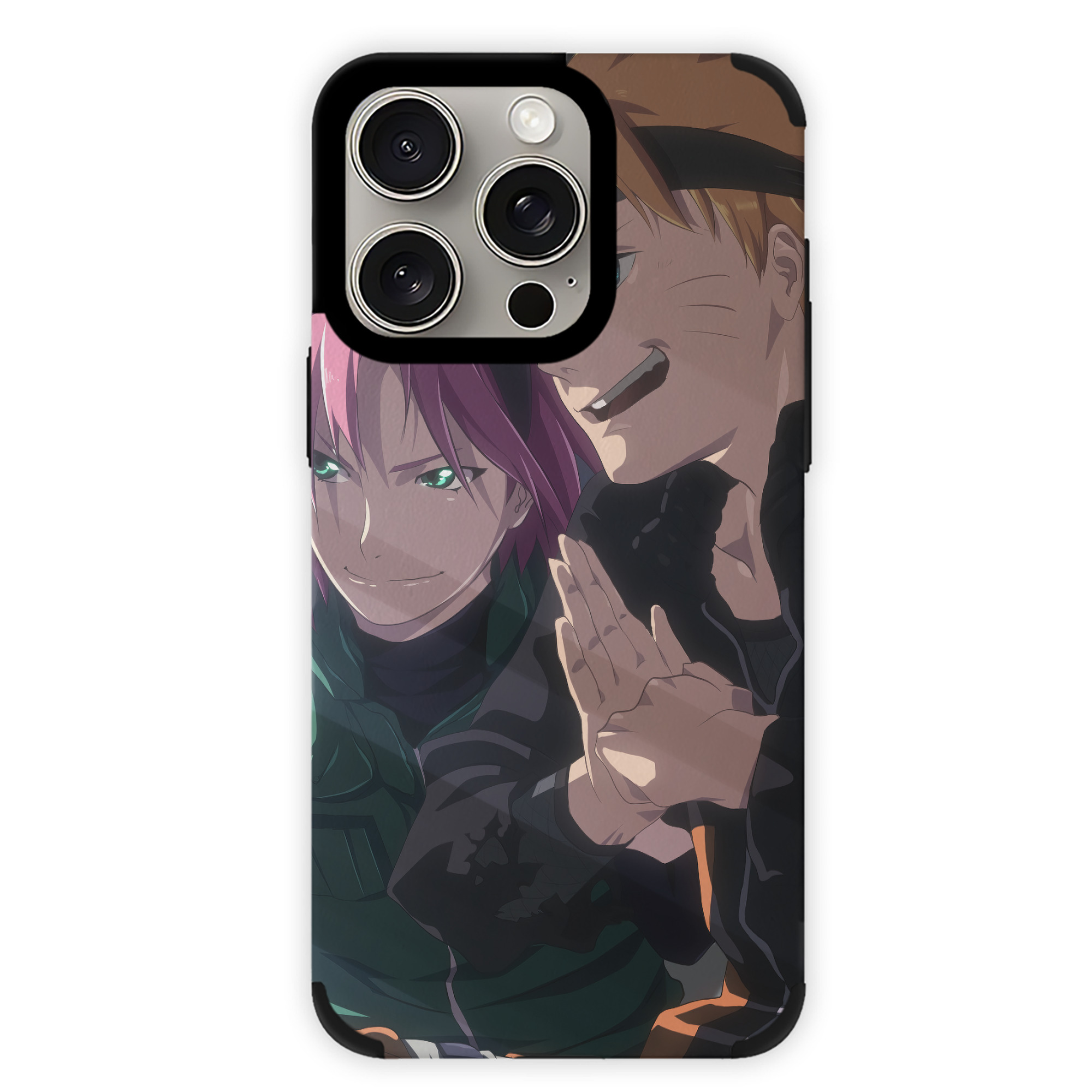 （画像用） NARUTO -ナルト- NARUTO -ナルト- 疾風伝 【iPhone15ProMax対応】 PUレザー スマホケース 耐衝撃＆黄変防止