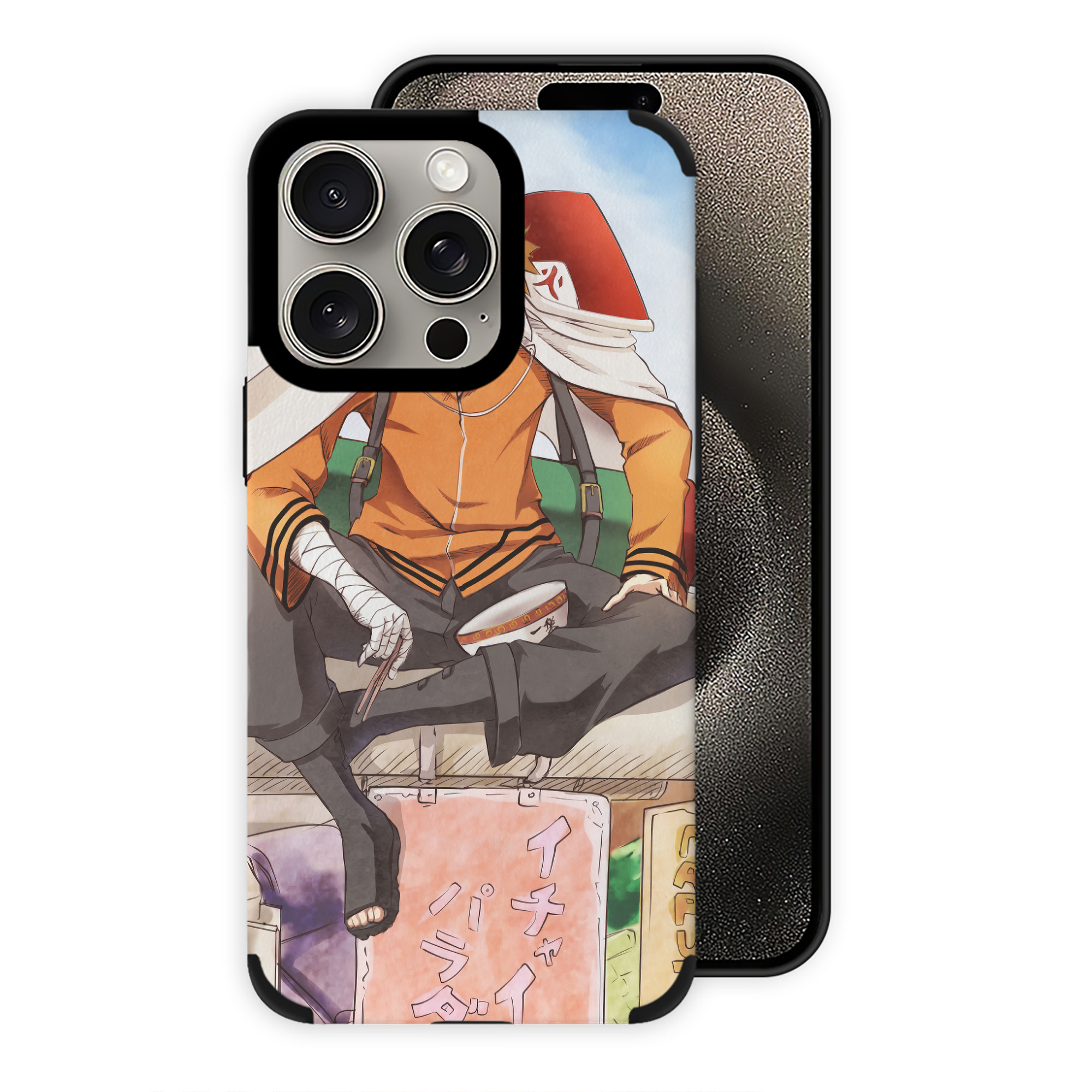 （画像用） NARUTO -ナルト- NARUTO -ナルト- 疾風伝 【iPhone15ProMax対応】 PUレザー スマホケース 耐衝撃＆黄変防止