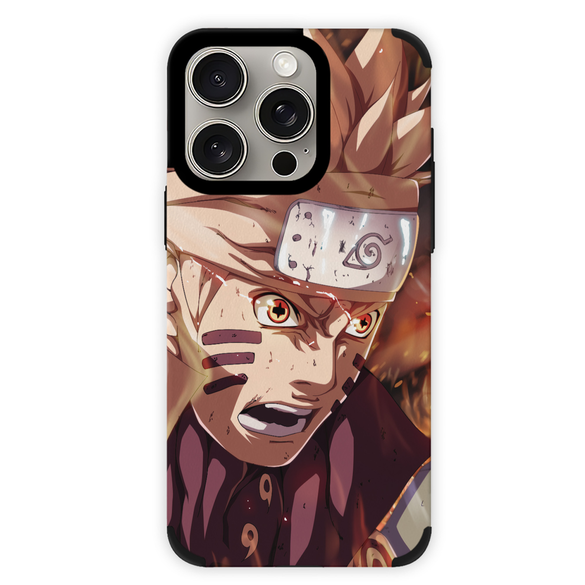 （画像用） NARUTO -ナルト- NARUTO -ナルト- 疾風伝 【iPhone15ProMax対応】 PUレザー スマホケース 耐衝撃＆黄変防止