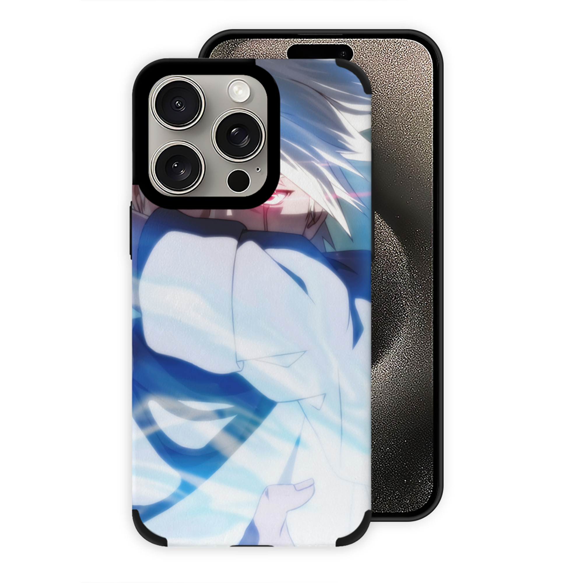（画像用） NARUTO -ナルト- NARUTO -ナルト- 疾風伝 【iPhone15ProMax対応】 PUレザー スマホケース 耐衝撃＆黄変防止
