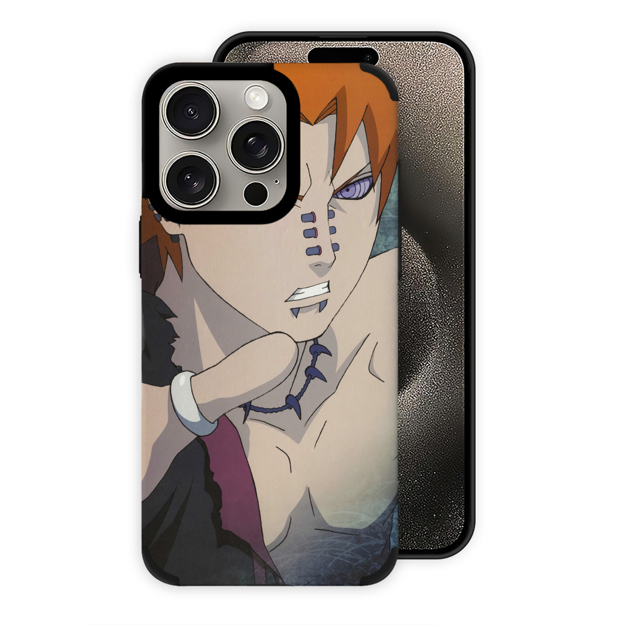 （画像用） NARUTO -ナルト- NARUTO -ナルト- 疾風伝 【iPhone15ProMax対応】 PUレザー スマホケース 耐衝撃＆黄変防止