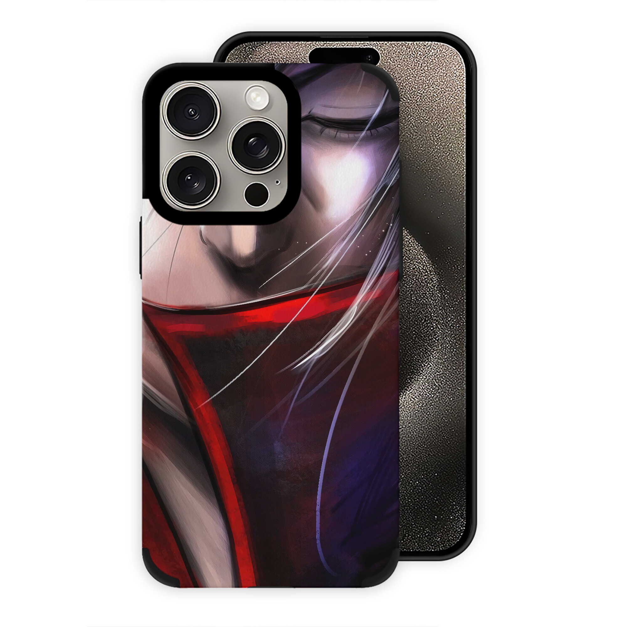 （画像用） NARUTO -ナルト- NARUTO -ナルト- 疾風伝 【iPhone15ProMax対応】 PUレザー スマホケース 耐衝撃＆黄変防止