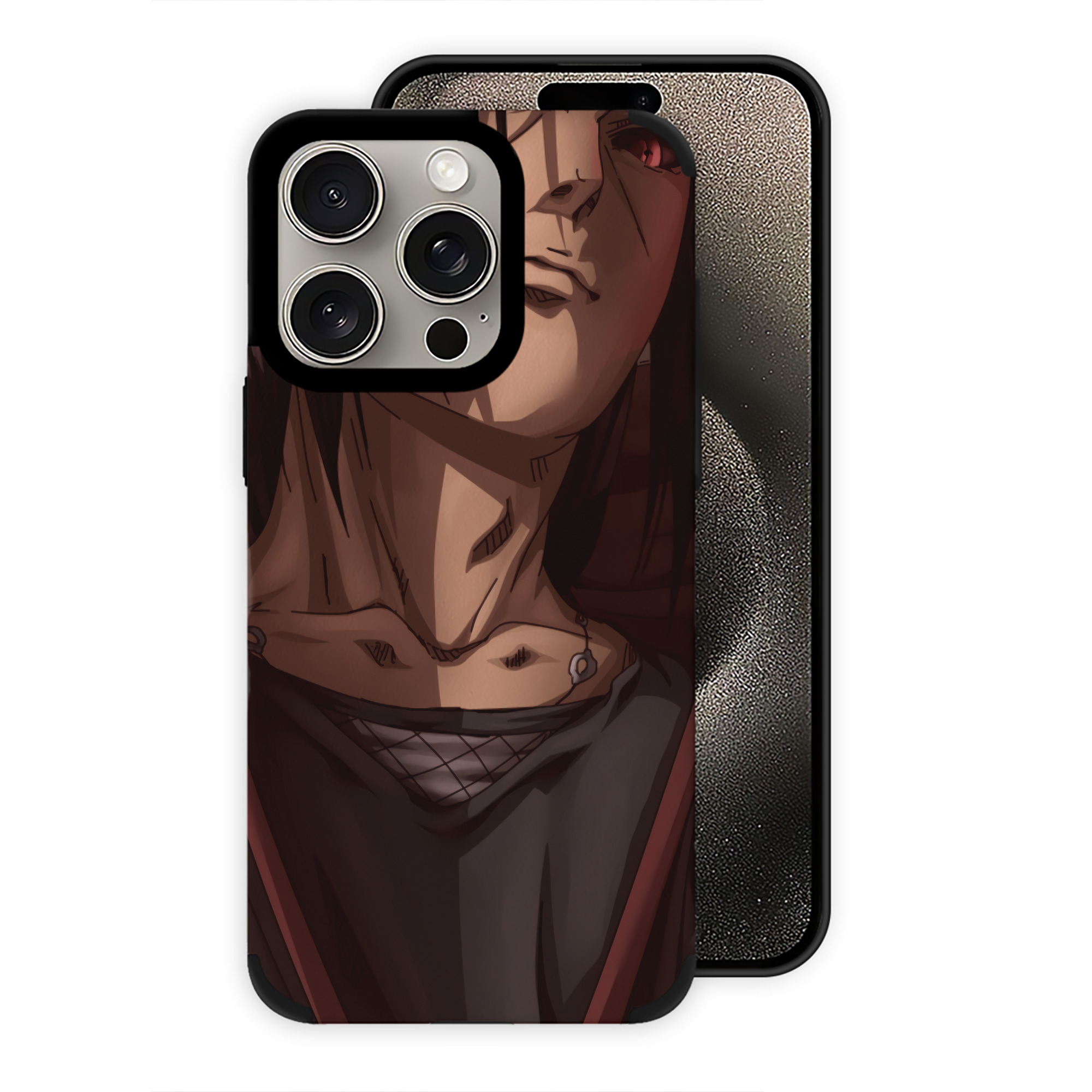 （画像用） NARUTO -ナルト- NARUTO -ナルト- 疾風伝 【iPhone15ProMax対応】 PUレザー スマホケース 耐衝撃＆黄変防止