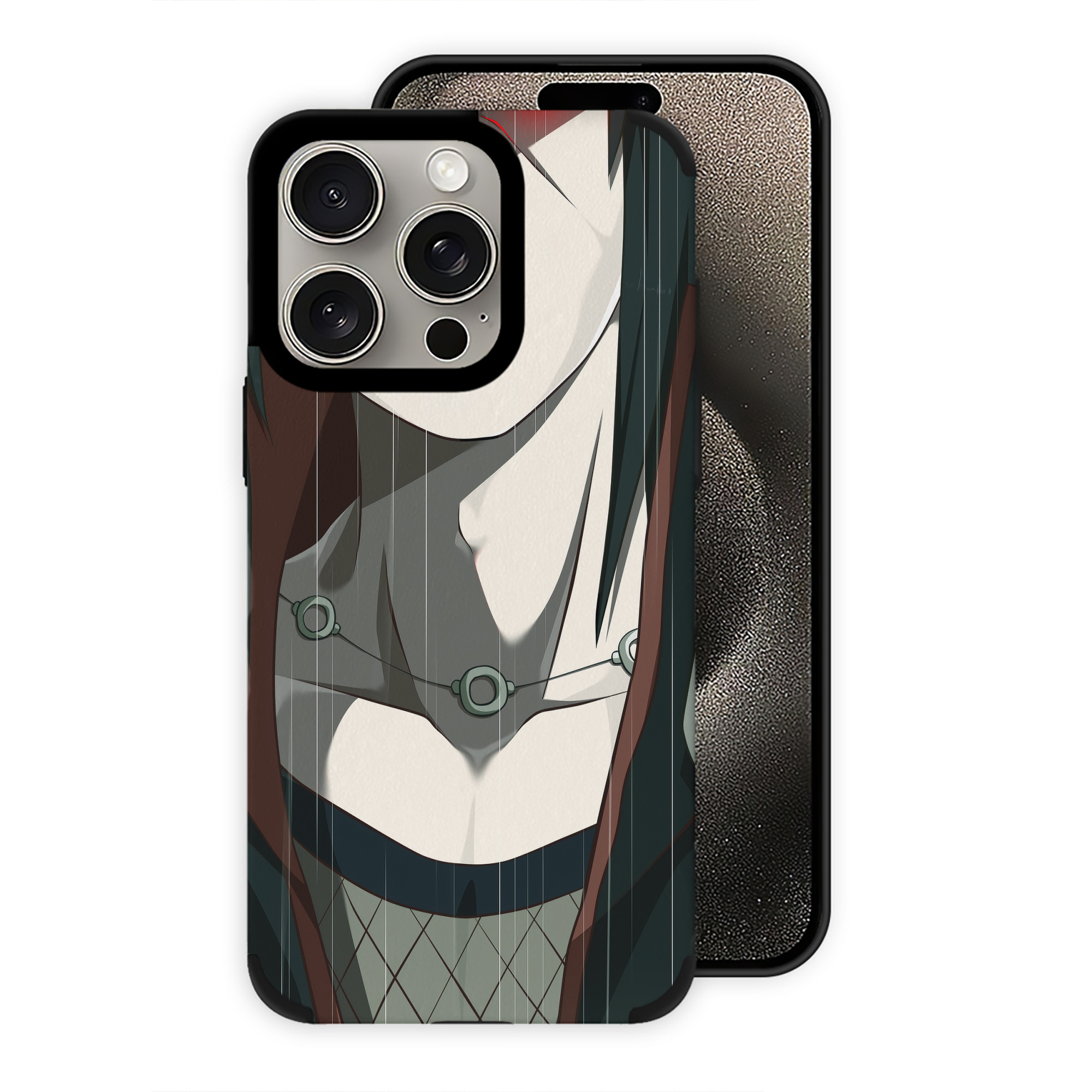 （画像用） NARUTO -ナルト- NARUTO -ナルト- 疾風伝 【iPhone15ProMax対応】 PUレザー スマホケース 耐衝撃＆黄変防止