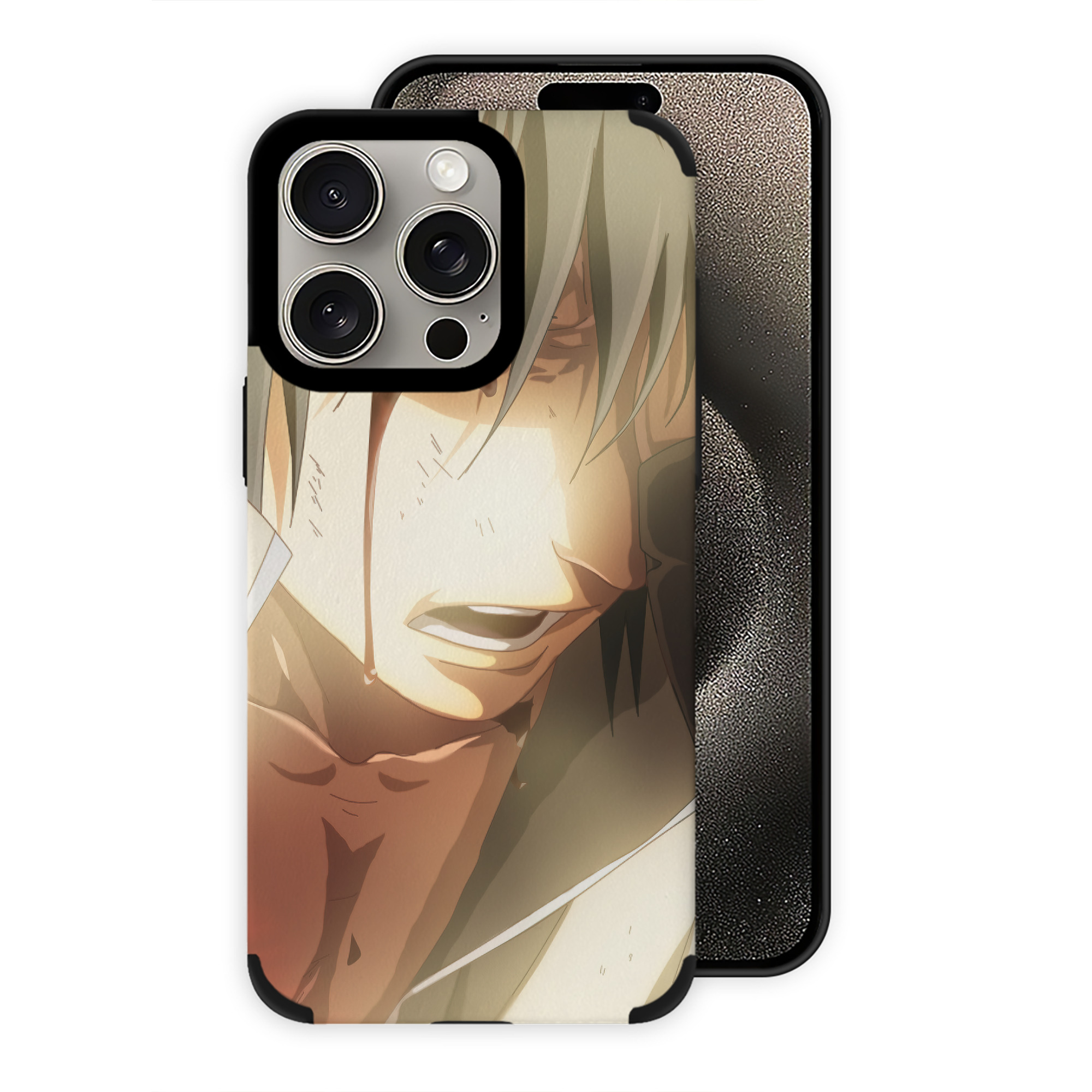 （画像用） NARUTO -ナルト- NARUTO -ナルト- 疾風伝 【iPhone15ProMax対応】 PUレザー スマホケース 耐衝撃＆黄変防止