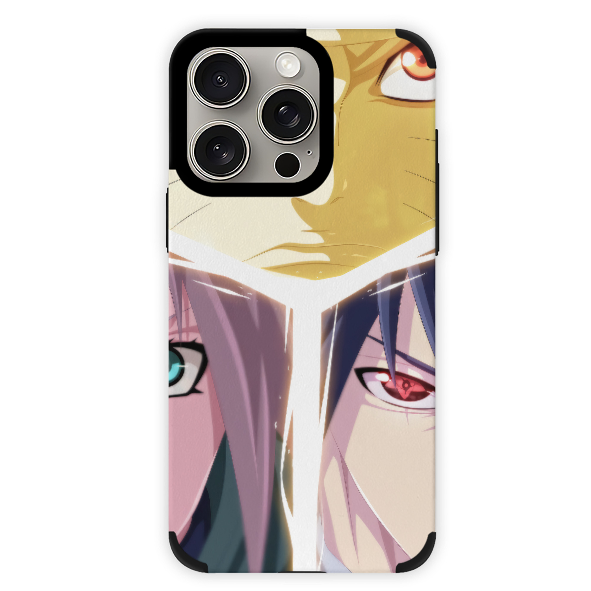 （画像用） NARUTO -ナルト- NARUTO -ナルト- 疾風伝 【iPhone15ProMax対応】 PUレザー スマホケース 耐衝撃＆黄変防止