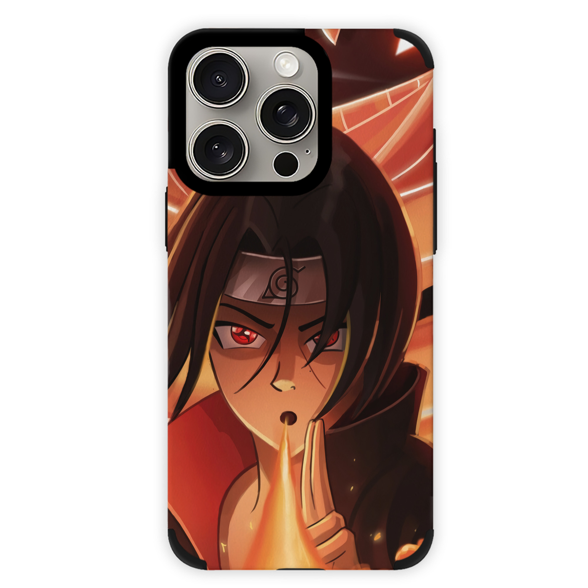 （画像用） NARUTO -ナルト- NARUTO -ナルト- 疾風伝 【iPhone15ProMax対応】 PUレザー スマホケース 耐衝撃＆黄変防止