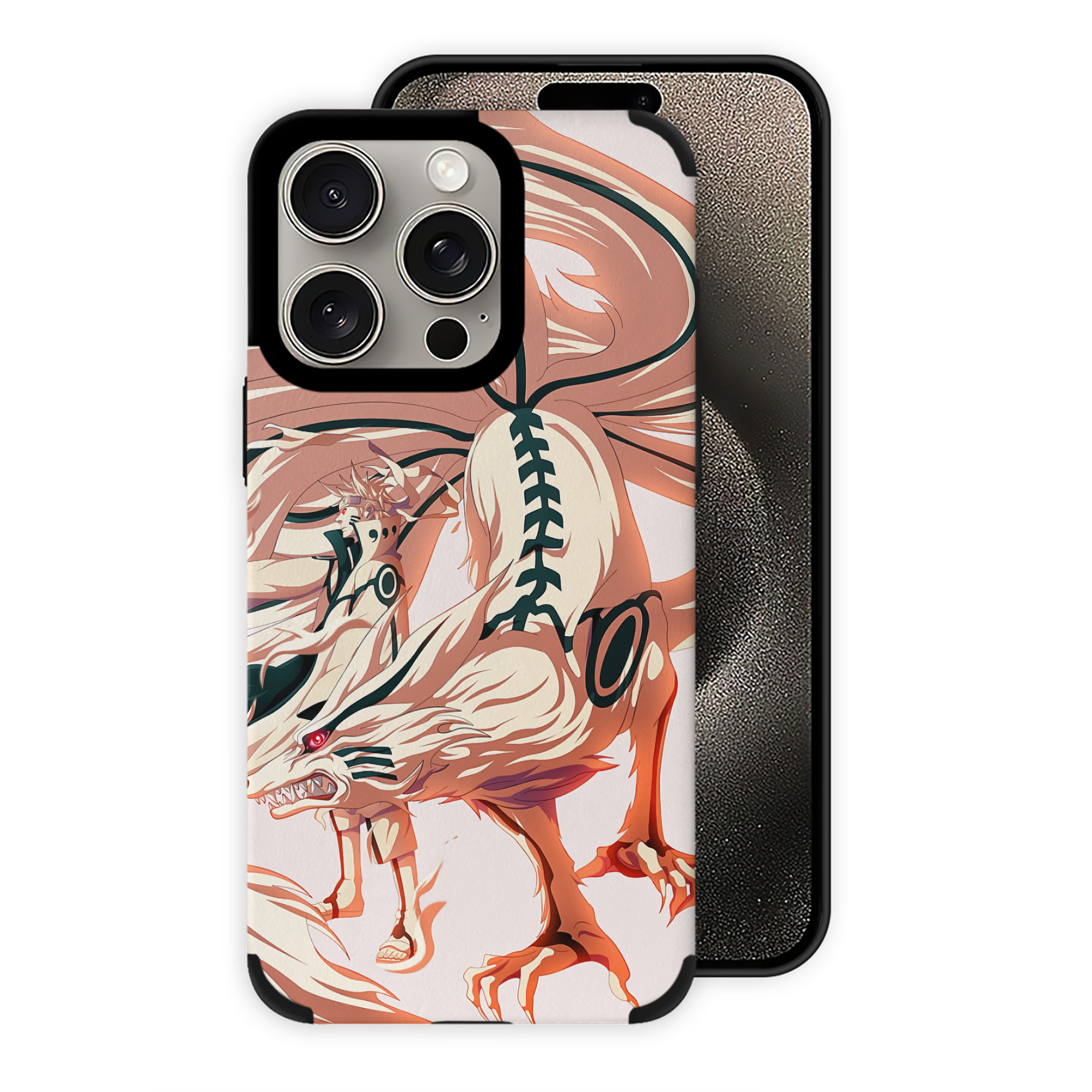 （画像用） NARUTO -ナルト- NARUTO -ナルト- 疾風伝 【iPhone15ProMax対応】 PUレザー スマホケース 耐衝撃＆黄変防止