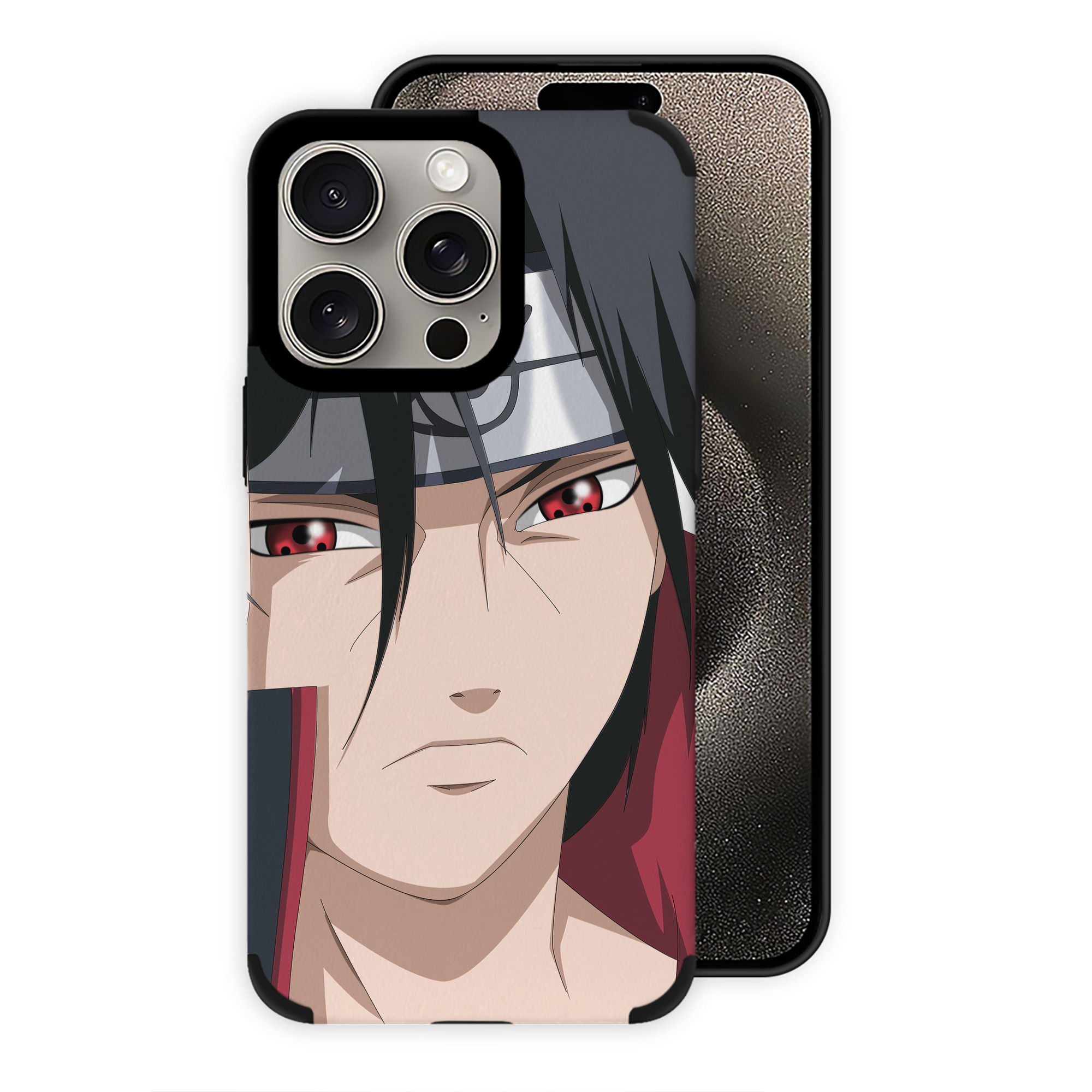 （画像用） NARUTO -ナルト- NARUTO -ナルト- 疾風伝 【iPhone15ProMax対応】 PUレザー スマホケース 耐衝撃＆黄変防止