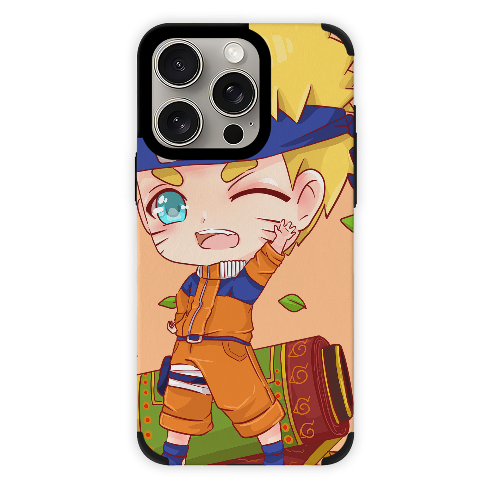 （画像用） NARUTO -ナルト- NARUTO -ナルト- 疾風伝 【iPhone15ProMax対応】 PUレザー スマホケース 耐衝撃＆黄変防止