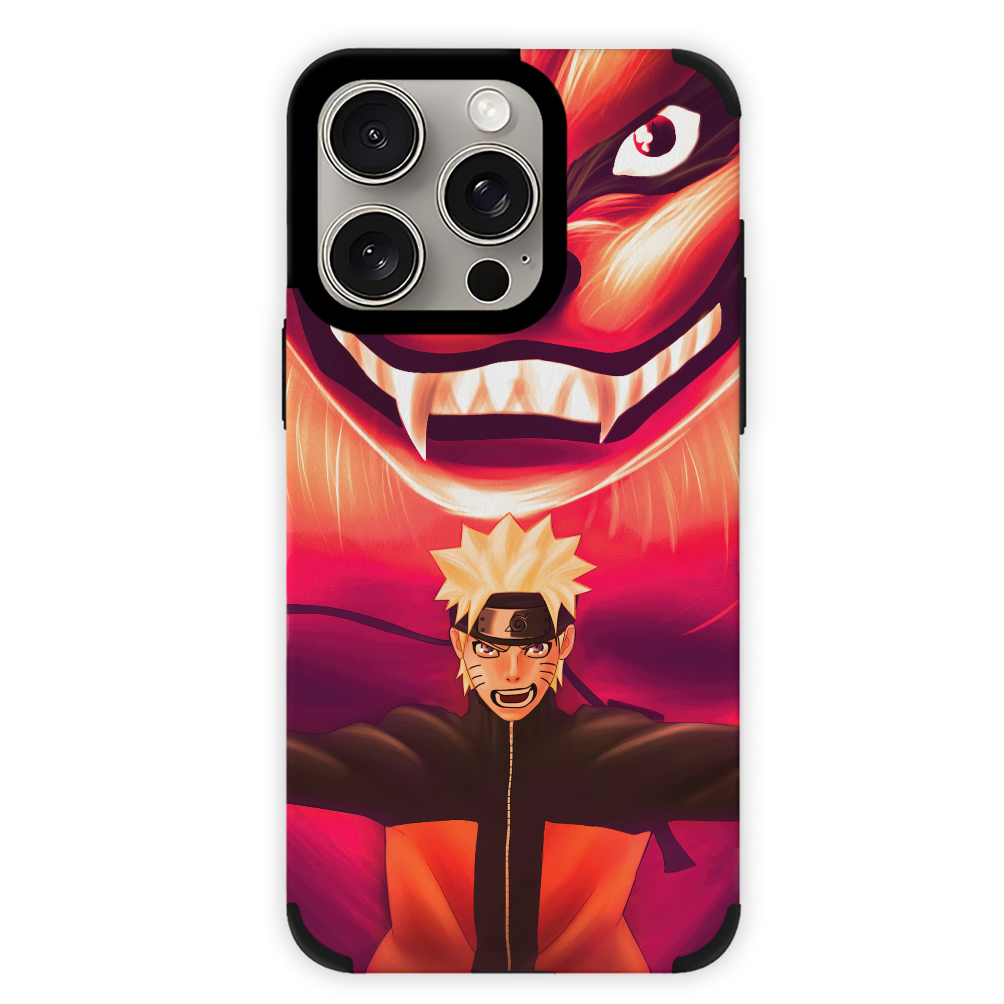 （画像用） NARUTO -ナルト- NARUTO -ナルト- 疾風伝 【iPhone15ProMax対応】 PUレザー スマホケース 耐衝撃＆黄変防止