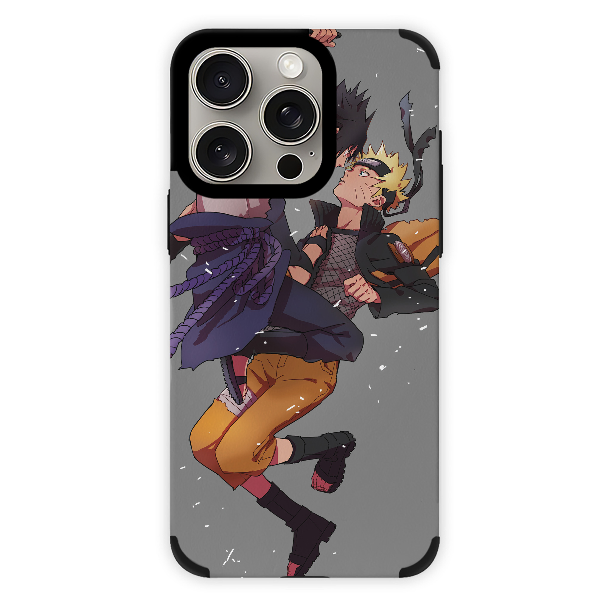 （画像用） NARUTO -ナルト- NARUTO -ナルト- 疾風伝 【iPhone15ProMax対応】 PUレザー スマホケース 耐衝撃＆黄変防止
