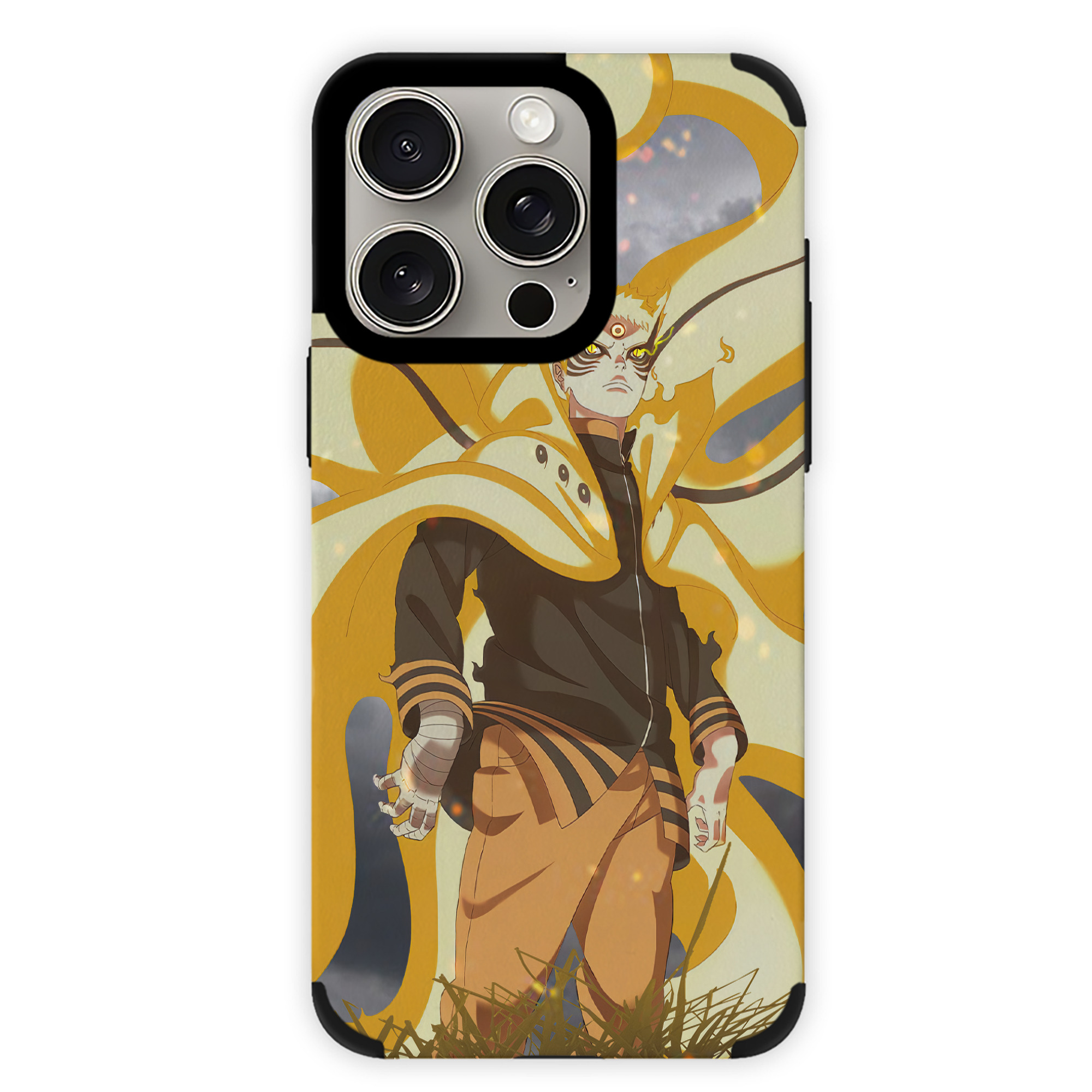 （画像用） NARUTO -ナルト- NARUTO -ナルト- 疾風伝 【iPhone15ProMax対応】 PUレザー スマホケース 耐衝撃＆黄変防止