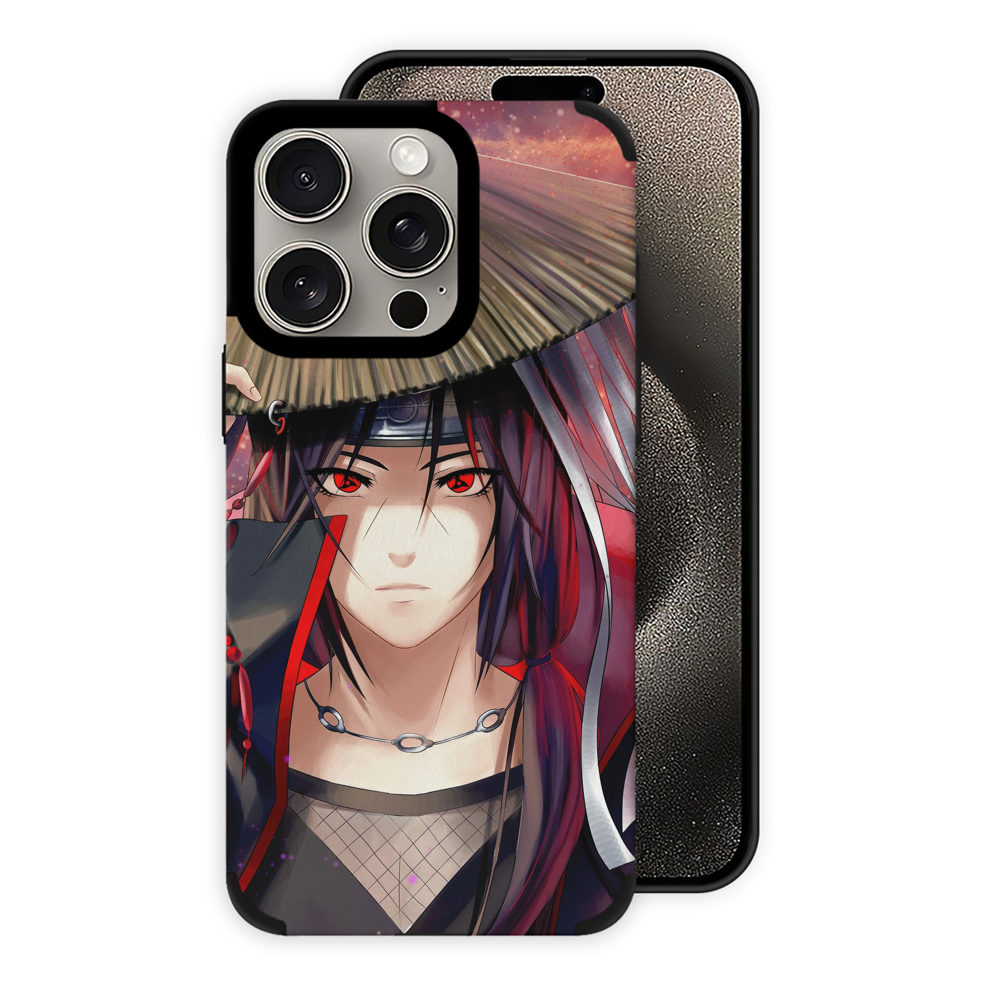 （画像用） NARUTO -ナルト- NARUTO -ナルト- 疾風伝 【iPhone15ProMax対応】 PUレザー スマホケース 耐衝撃＆黄変防止