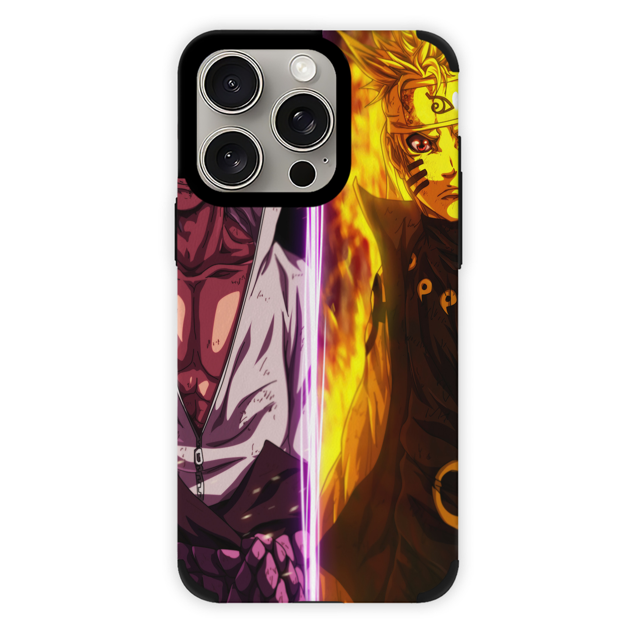 （画像用） NARUTO -ナルト- NARUTO -ナルト- 疾風伝 【iPhone15ProMax対応】 PUレザー スマホケース 耐衝撃＆黄変防止