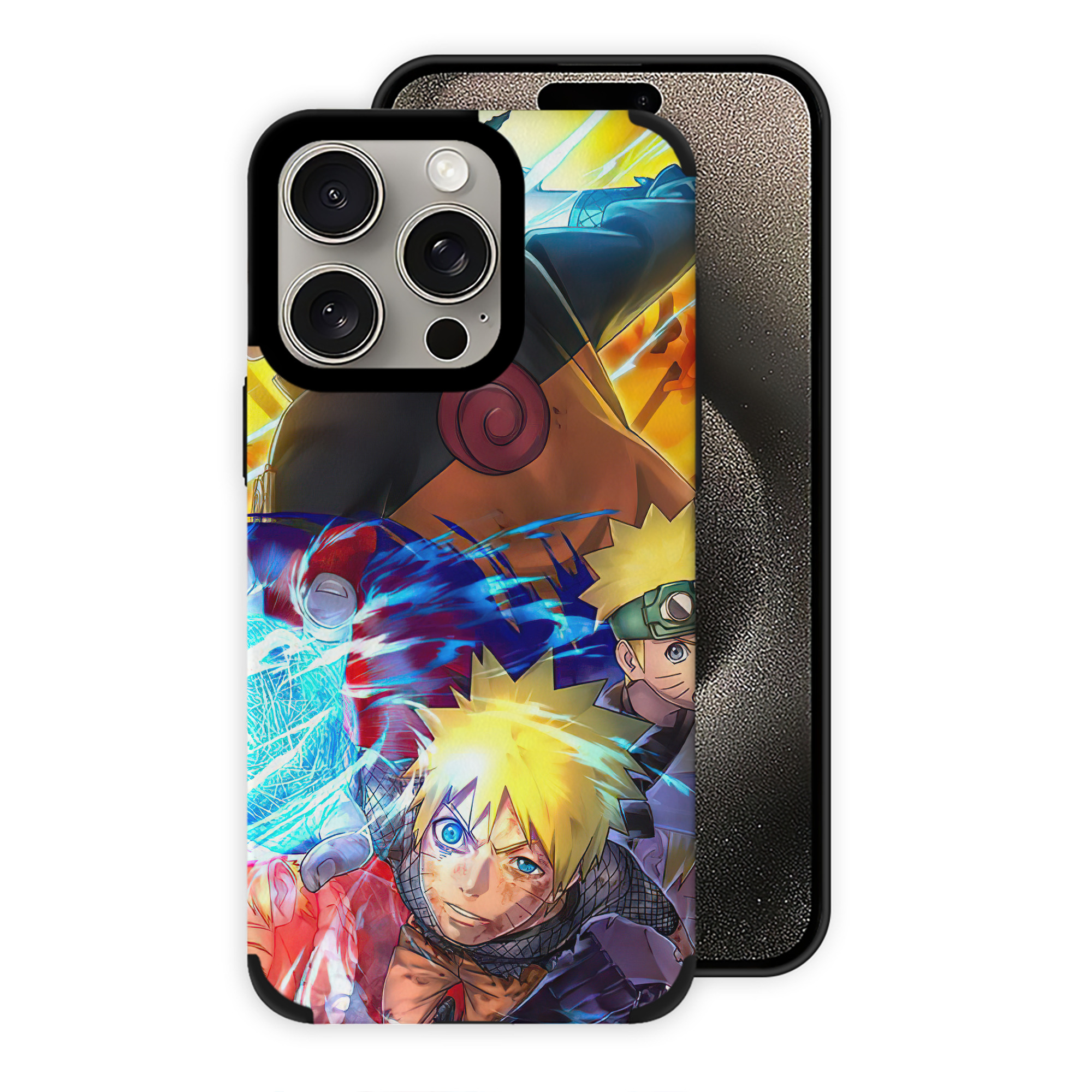 （画像用） NARUTO -ナルト- NARUTO -ナルト- 疾風伝 【iPhone15ProMax対応】 PUレザー スマホケース 耐衝撃＆黄変防止