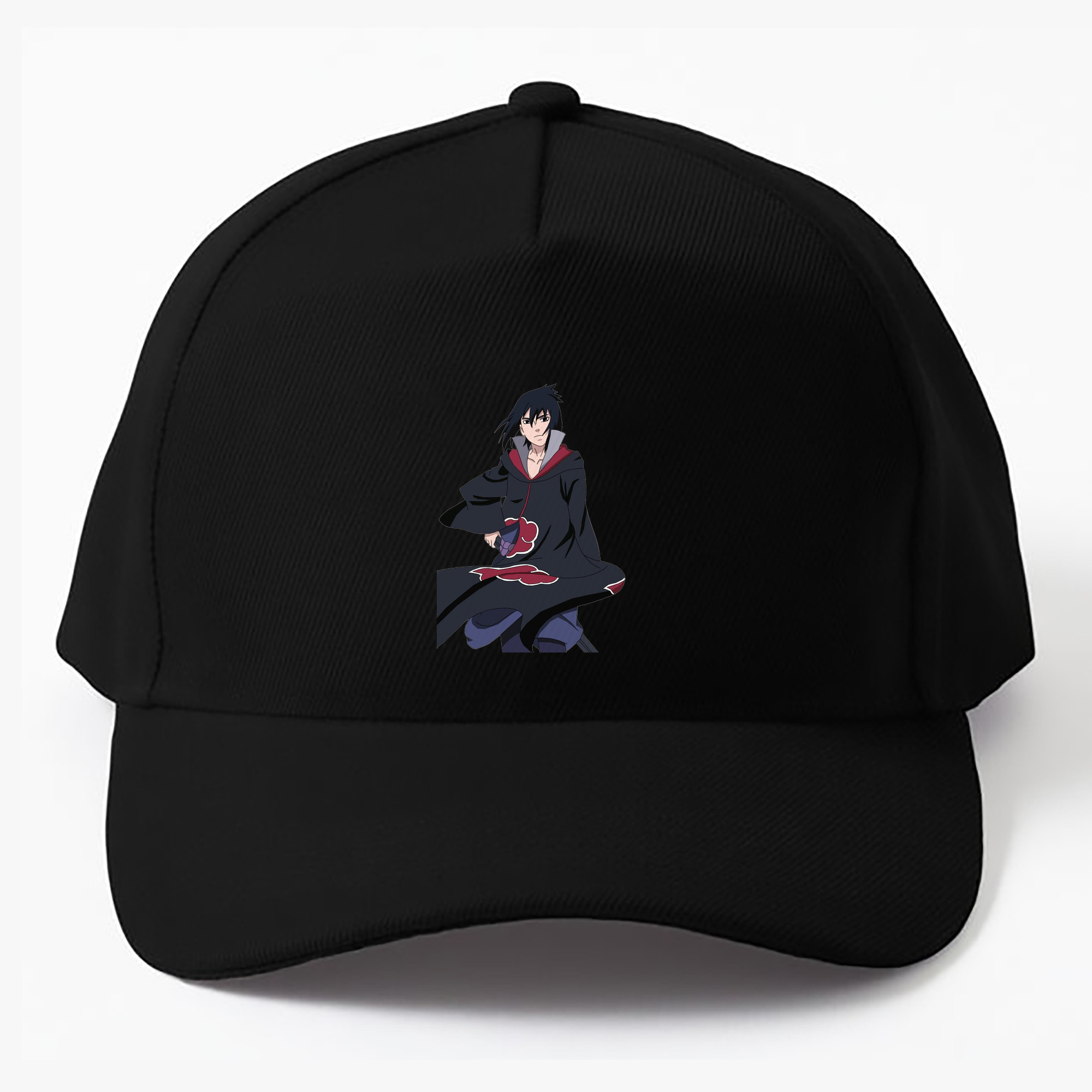 （画像用） NARUTO -ナルト- うちは サスケ Uchiha Sasuke ベースボールキャップ 綿100％ 男女兼用 帽子 スポーツ