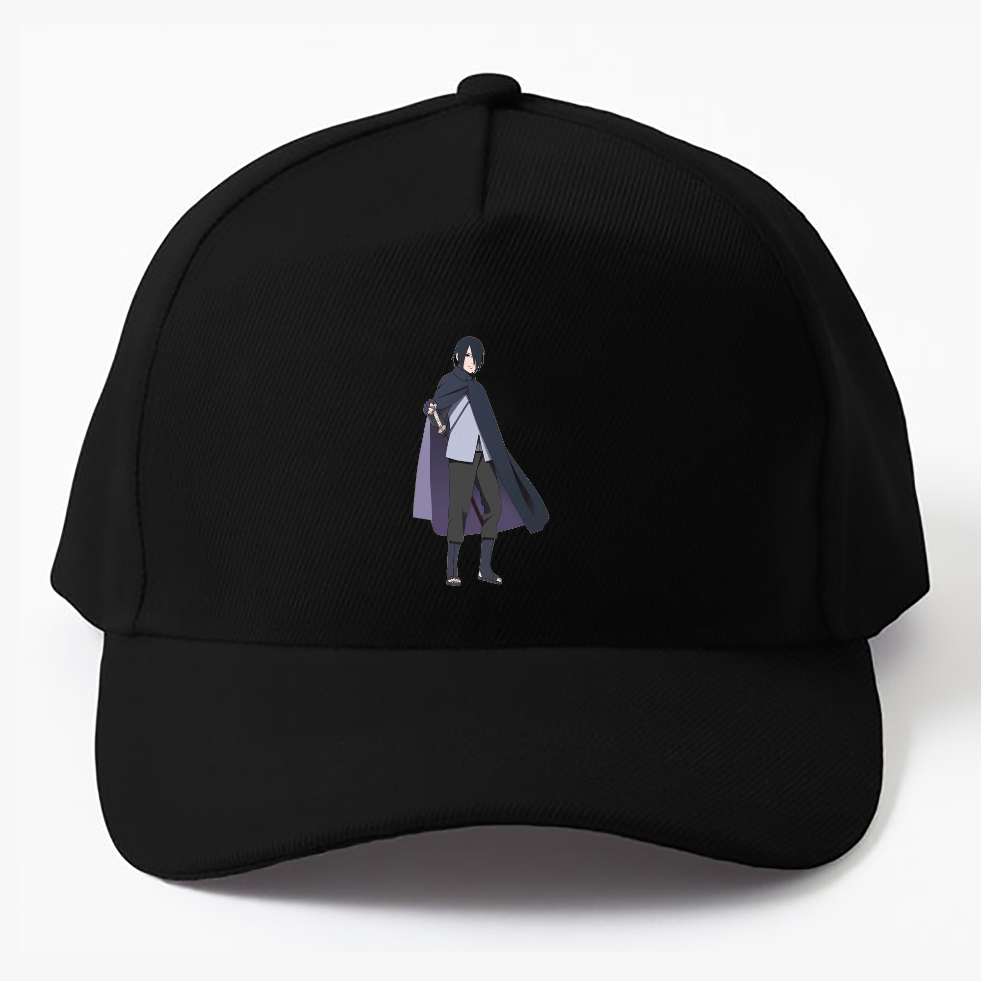 （画像用） NARUTO -ナルト- うちは サスケ Uchiha Sasuke ベースボールキャップ 綿100％ 男女兼用 帽子 スポーツ