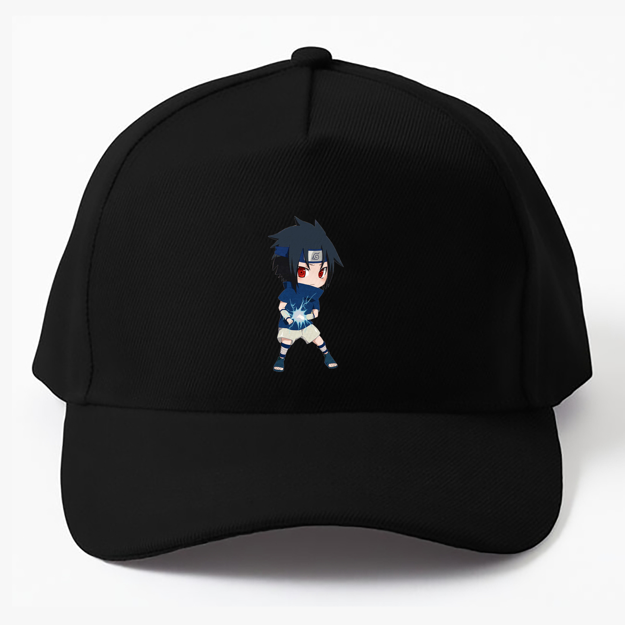 （画像用） NARUTO -ナルト- うちは サスケ Uchiha Sasuke ベースボールキャップ 綿100％ 男女兼用 帽子 スポーツ
