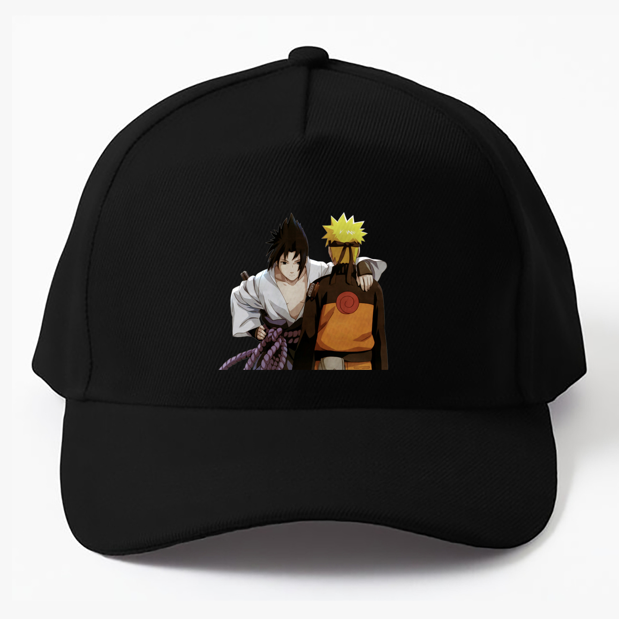 （画像用） NARUTO -ナルト- うちは サスケ Uchiha Sasuke ベースボールキャップ 綿100％ 男女兼用 帽子 スポーツ