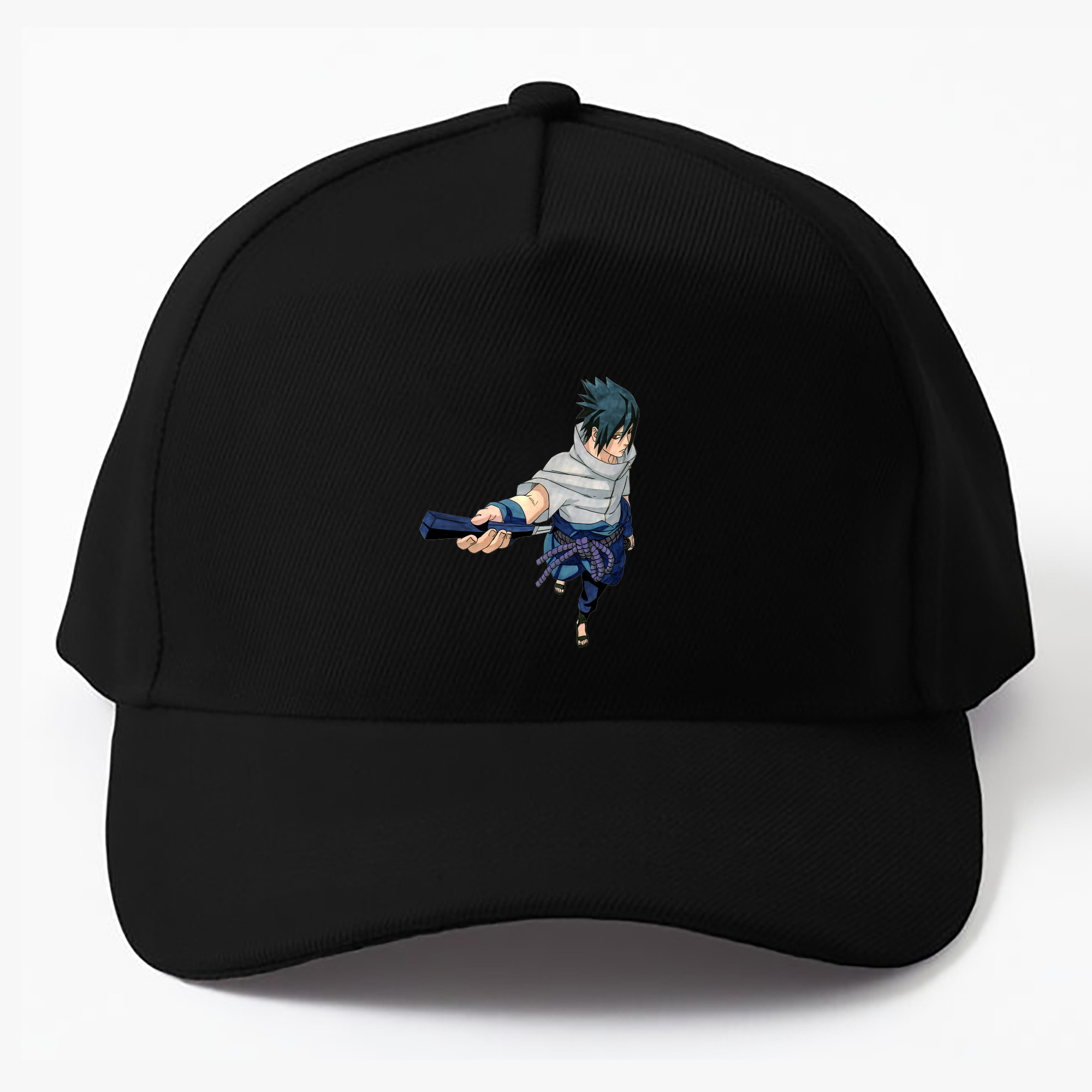 （画像用） NARUTO -ナルト- うちは サスケ Uchiha Sasuke ベースボールキャップ 綿100％ 男女兼用 帽子 スポーツ