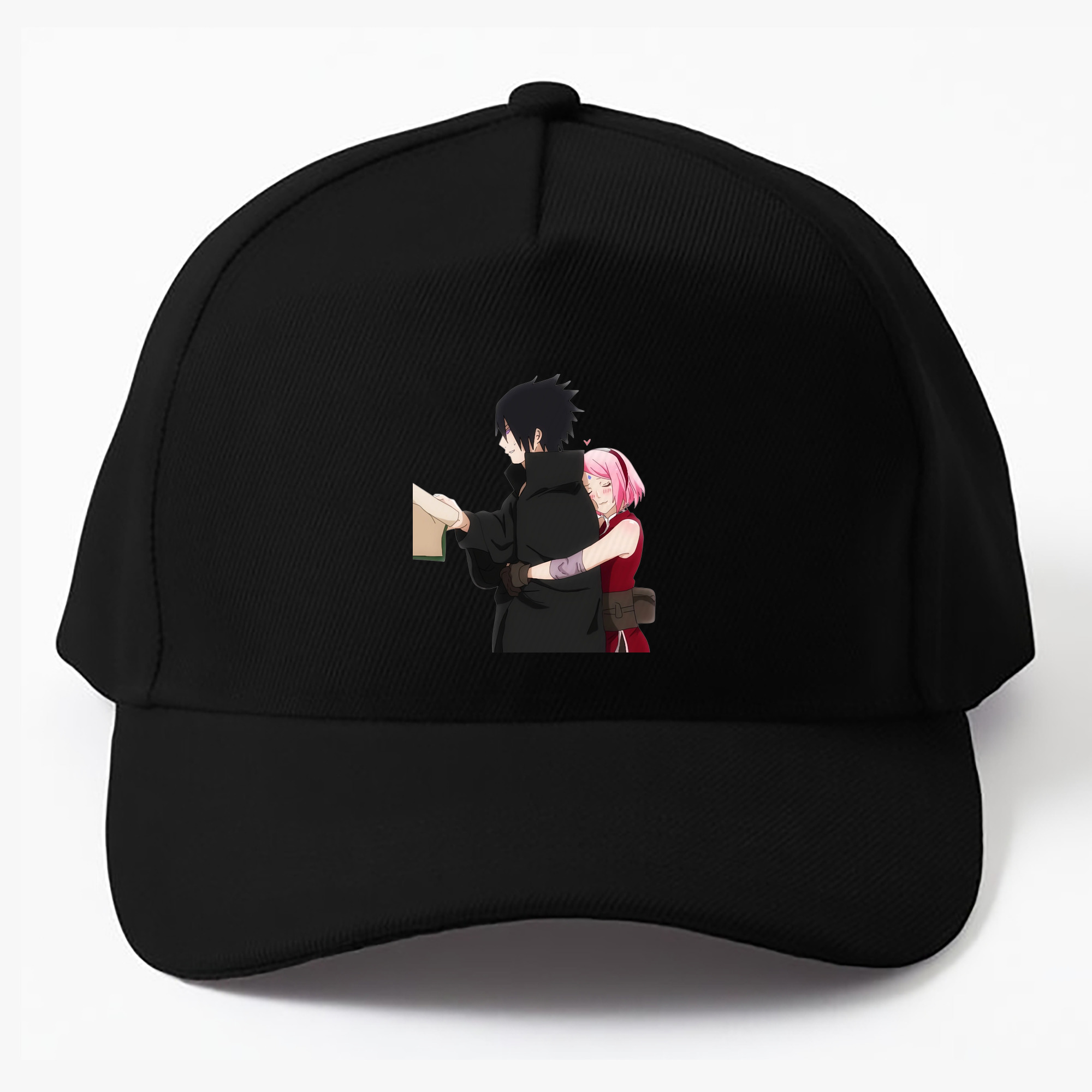 （画像用） NARUTO -ナルト- うちは サスケ Uchiha Sasuke ベースボールキャップ 綿100％ 男女兼用 帽子 スポーツ