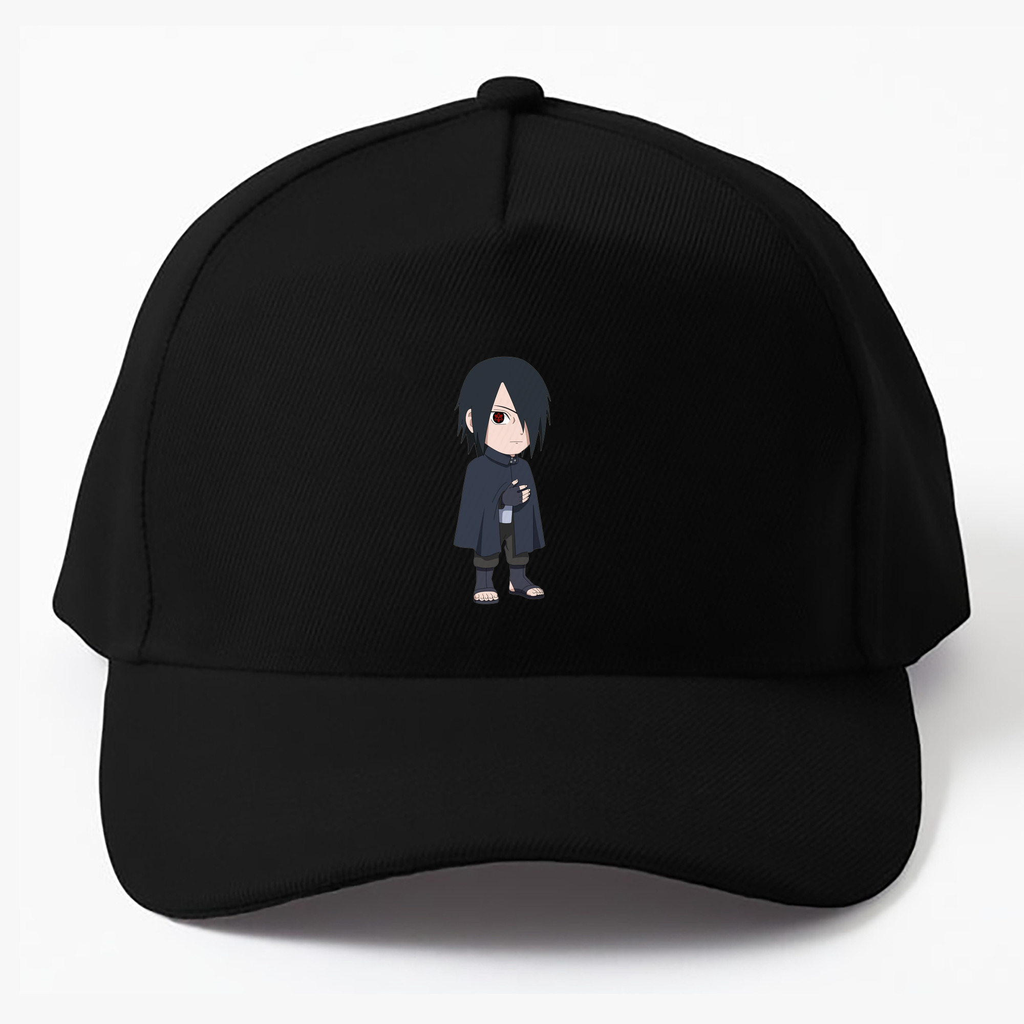 （画像用） NARUTO -ナルト- うちは サスケ Uchiha Sasuke ベースボールキャップ 綿100％ 男女兼用 帽子 スポーツ
