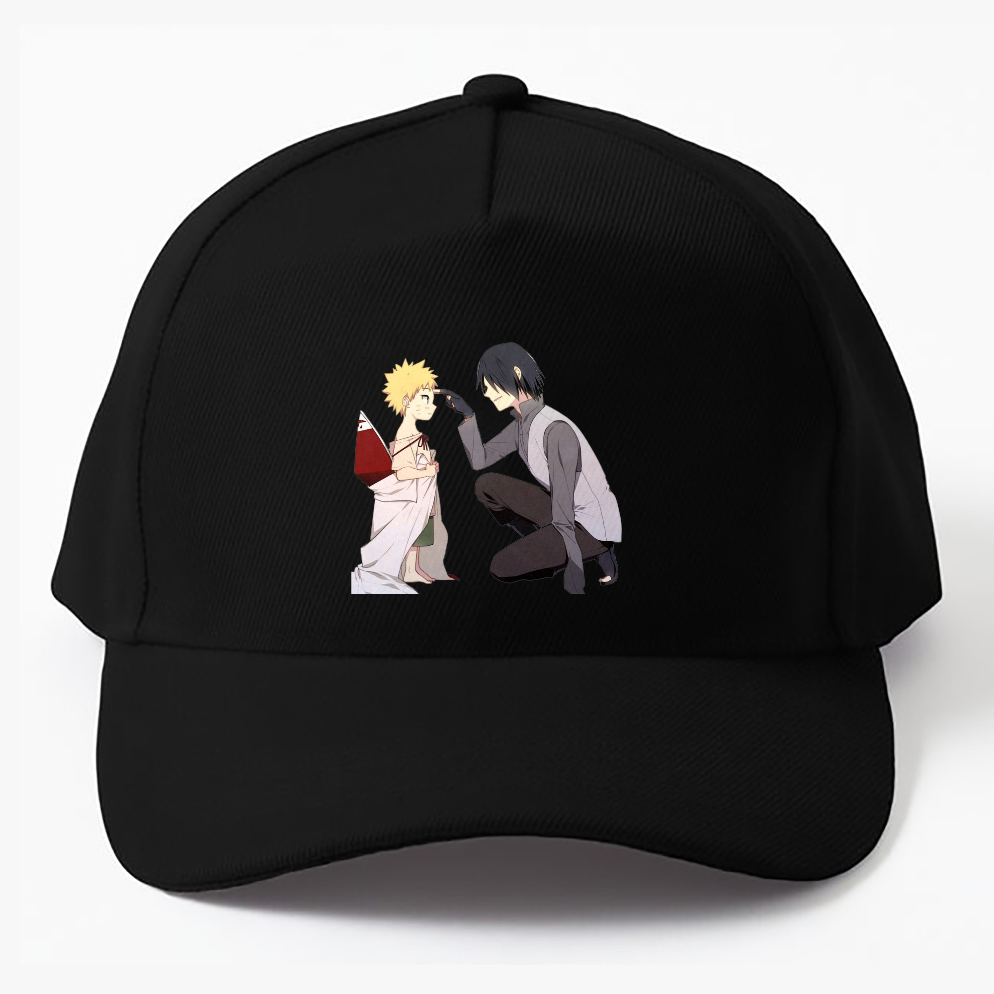 （画像用） NARUTO -ナルト- うちは サスケ Uchiha Sasuke ベースボールキャップ 綿100％ 男女兼用 帽子 スポーツ
