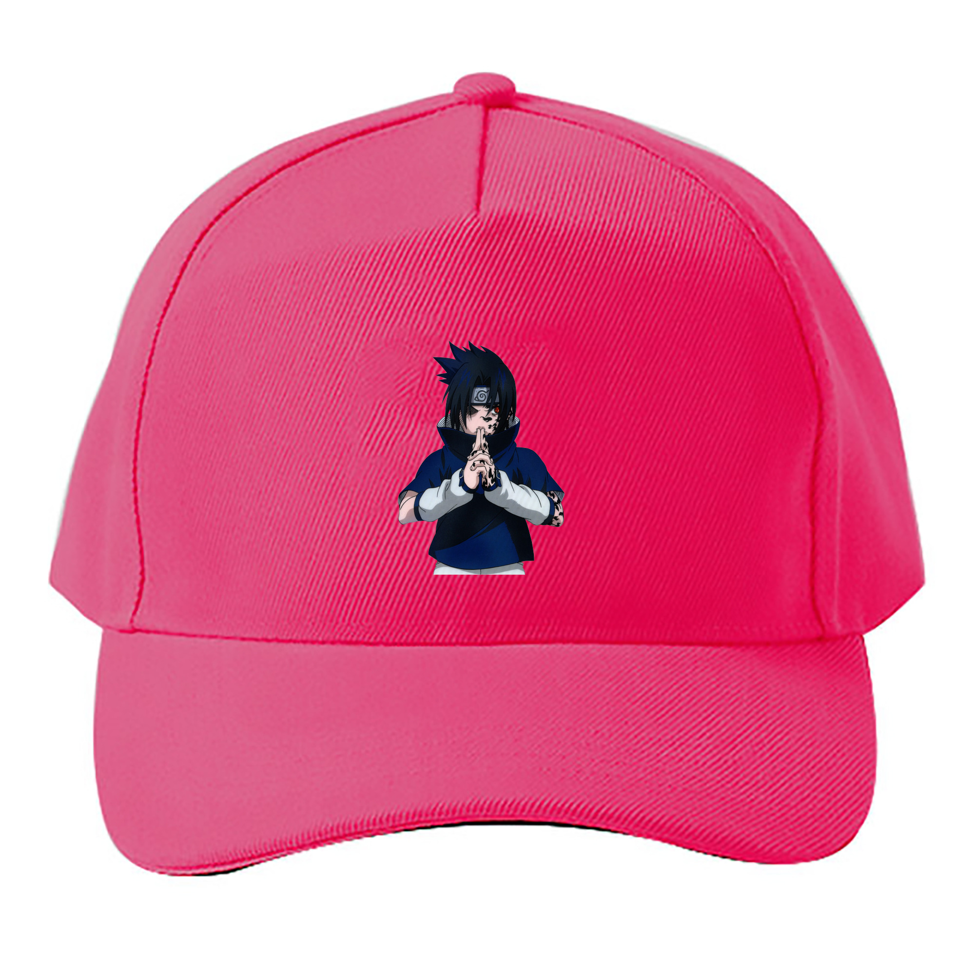 （画像用） NARUTO -ナルト- うちは サスケ Uchiha Sasuke ベースボールキャップ 綿100％ 男女兼用 帽子 スポーツ