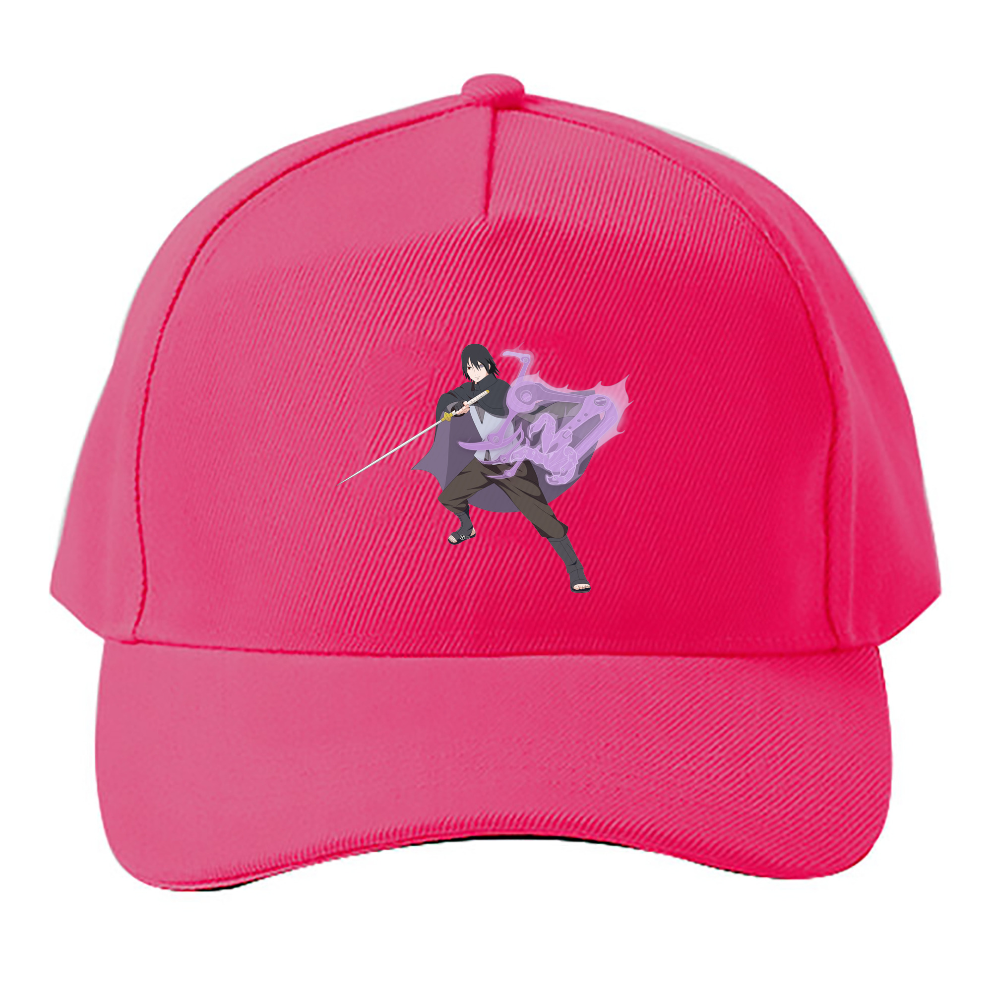 （画像用） NARUTO -ナルト- うちは サスケ Uchiha Sasuke ベースボールキャップ 綿100％ 男女兼用 帽子 スポーツ