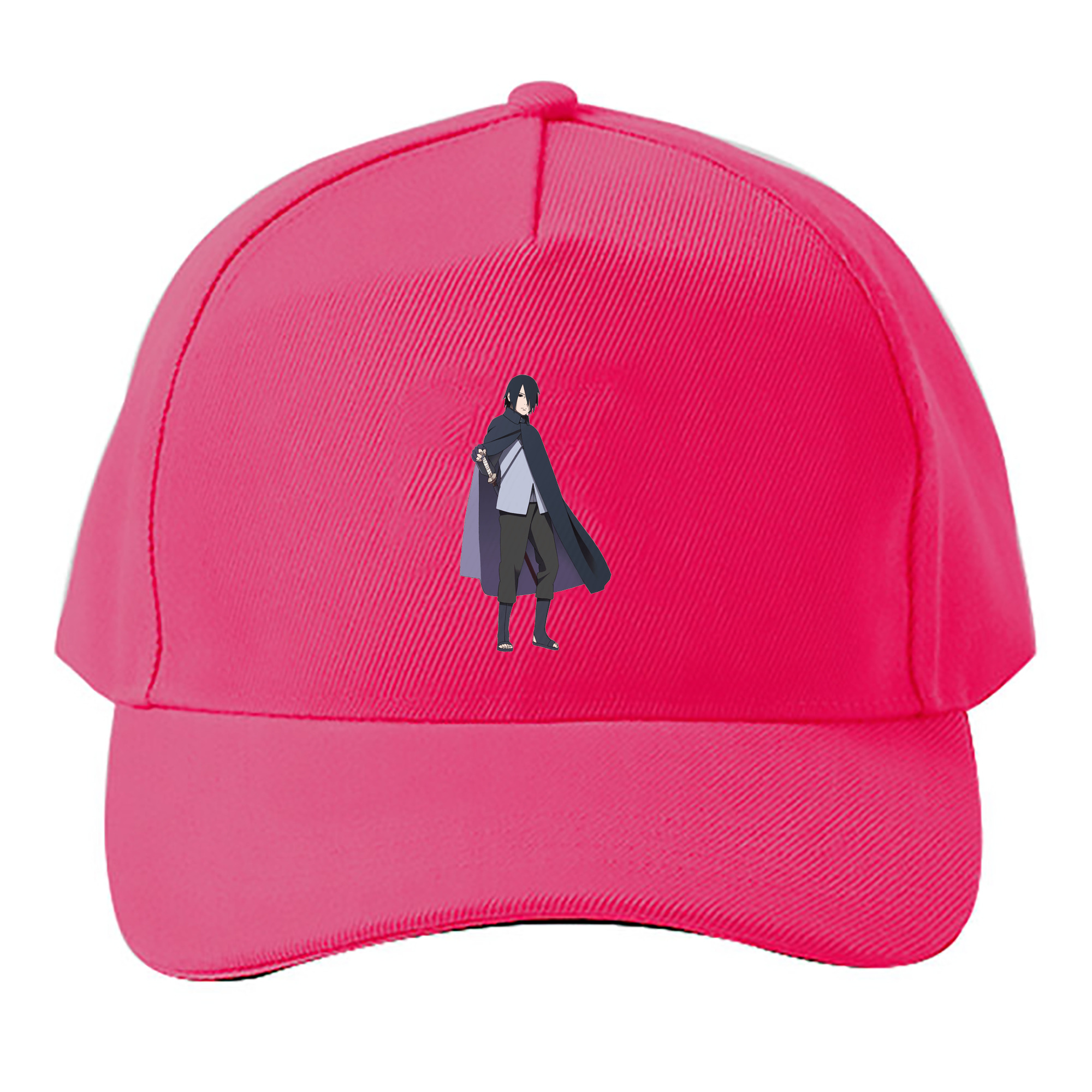 （画像用） NARUTO -ナルト- うちは サスケ Uchiha Sasuke ベースボールキャップ 綿100％ 男女兼用 帽子 スポーツ