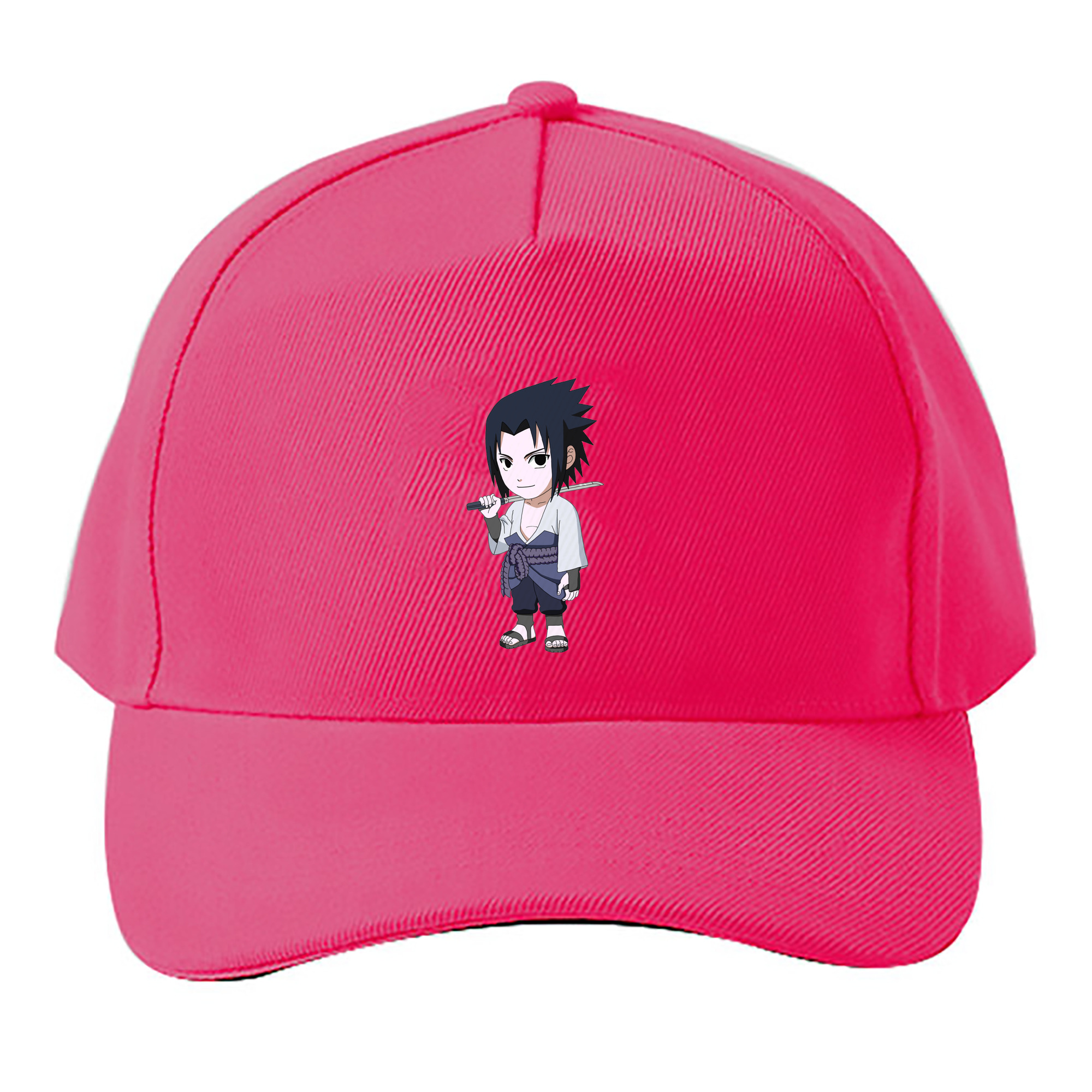 （画像用） NARUTO -ナルト- うちは サスケ Uchiha Sasuke ベースボールキャップ 綿100％ 男女兼用 帽子 スポーツ