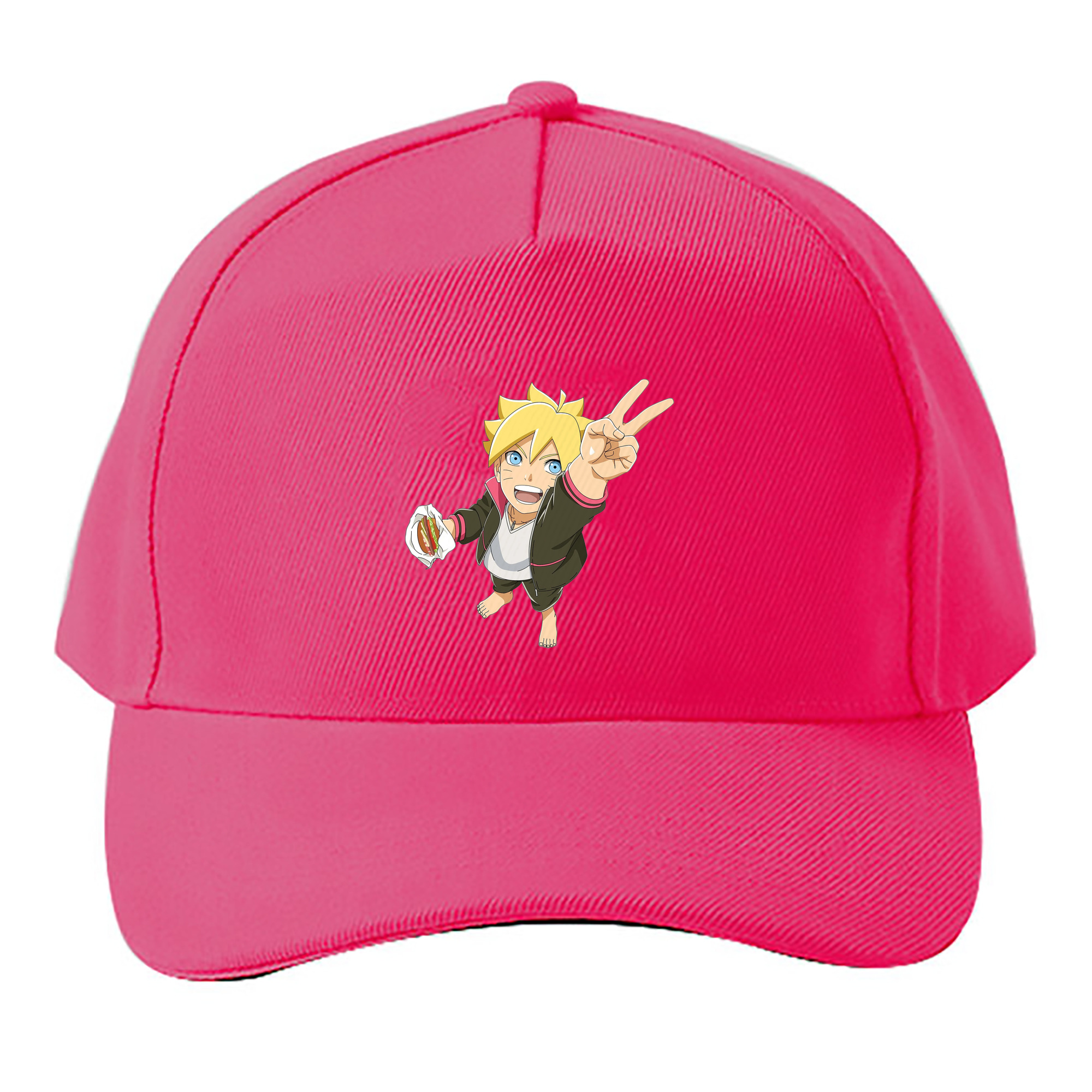 （画像用） NARUTO -ナルト- うずまき ボルト Uzumaki Boruto ベースボールキャップ 綿100％ 男女兼用 帽子 スポーツ