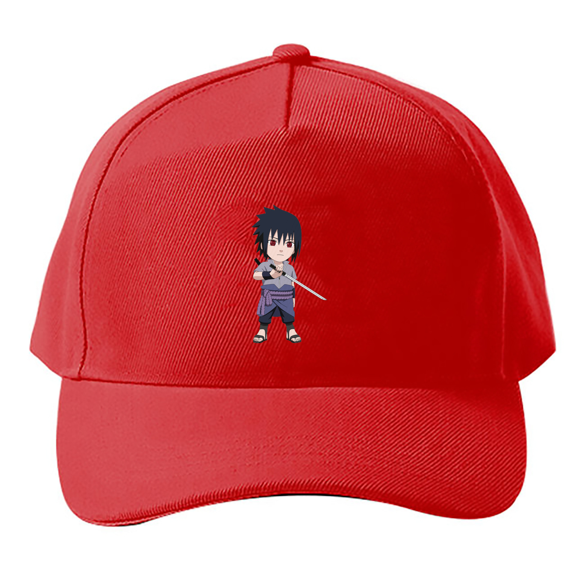 （画像用） NARUTO -ナルト- うちは サスケ Uchiha Sasuke ベースボールキャップ 綿100％ 男女兼用 帽子 スポーツ